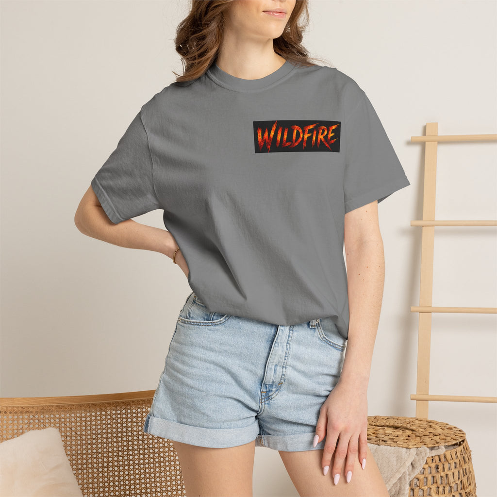 Wildfire Graphic T-Shirt — "Wildfire" Back Print & "Join My Pride" Band Tee