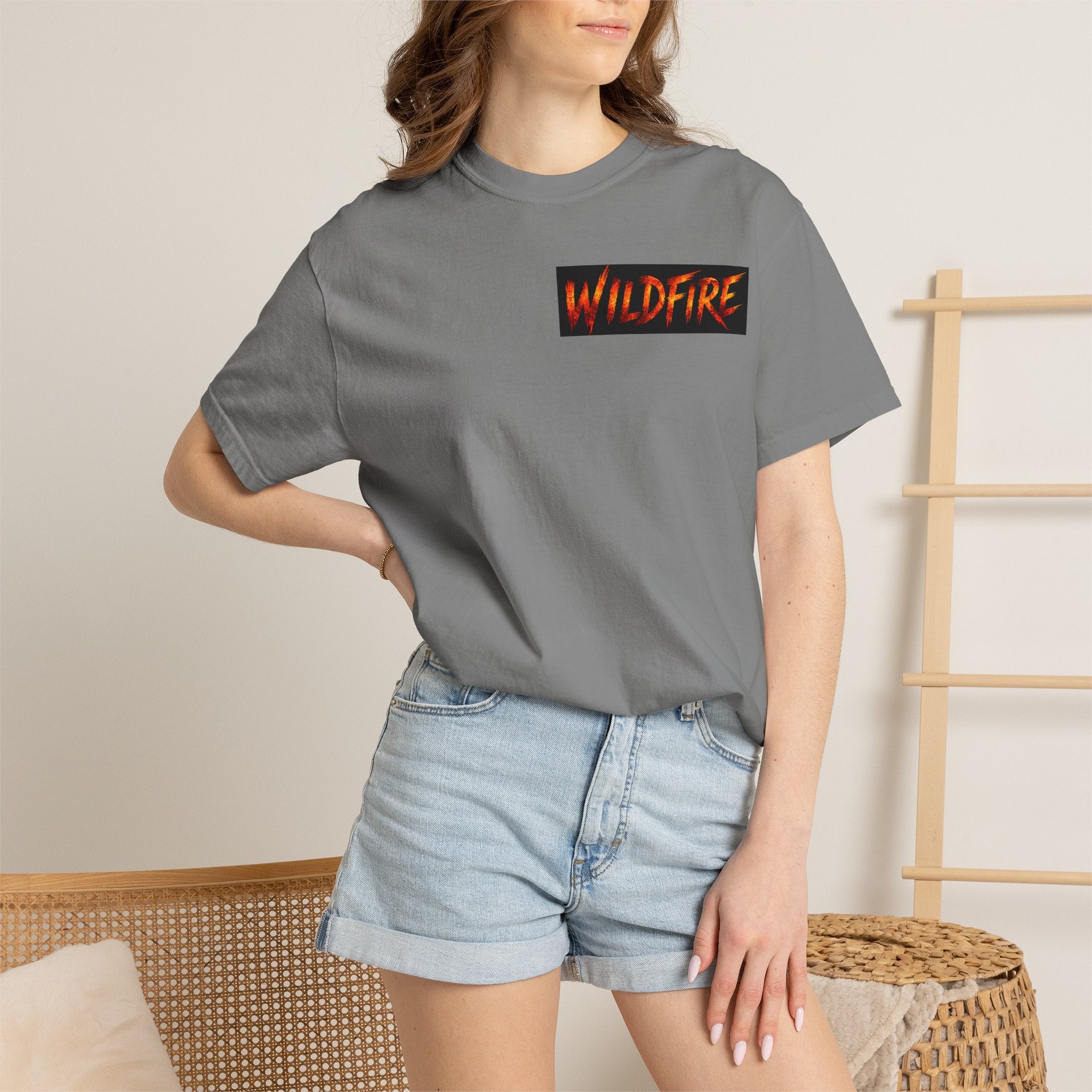 Wildfire Graphic T-Shirt — "Wildfire" Back Print & "Join My Pride" Band Tee
