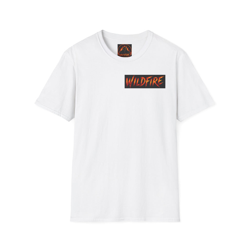 Wildfire Empty Arms T-Shirt — Bold Fire Graphic Tee