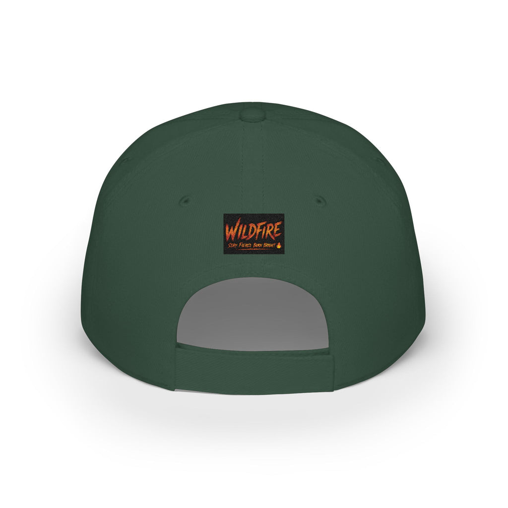 Wildfire Flame Logo Cap — Low Profile Baseball Hat