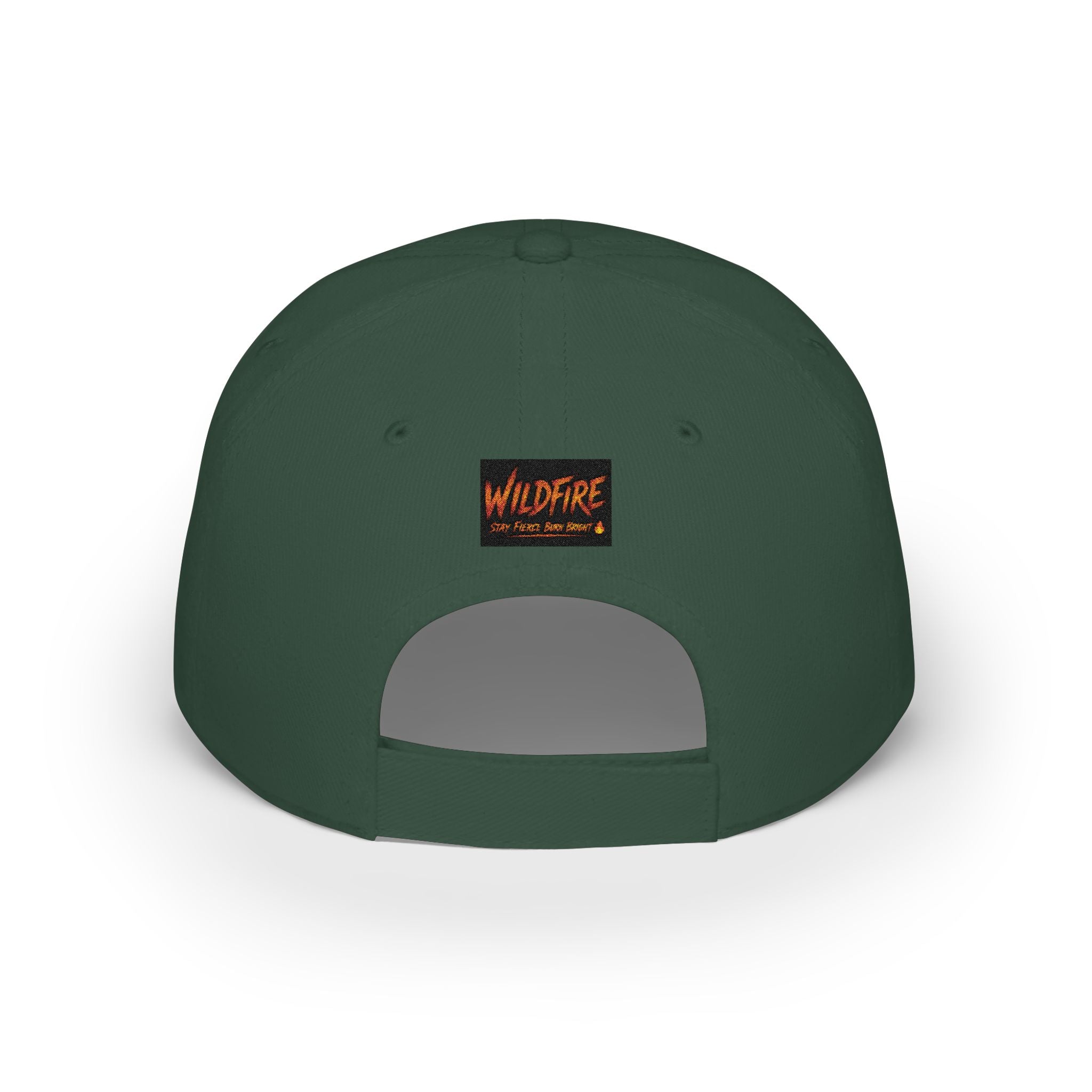 Wildfire Flame Logo Cap — Low Profile Baseball Hat