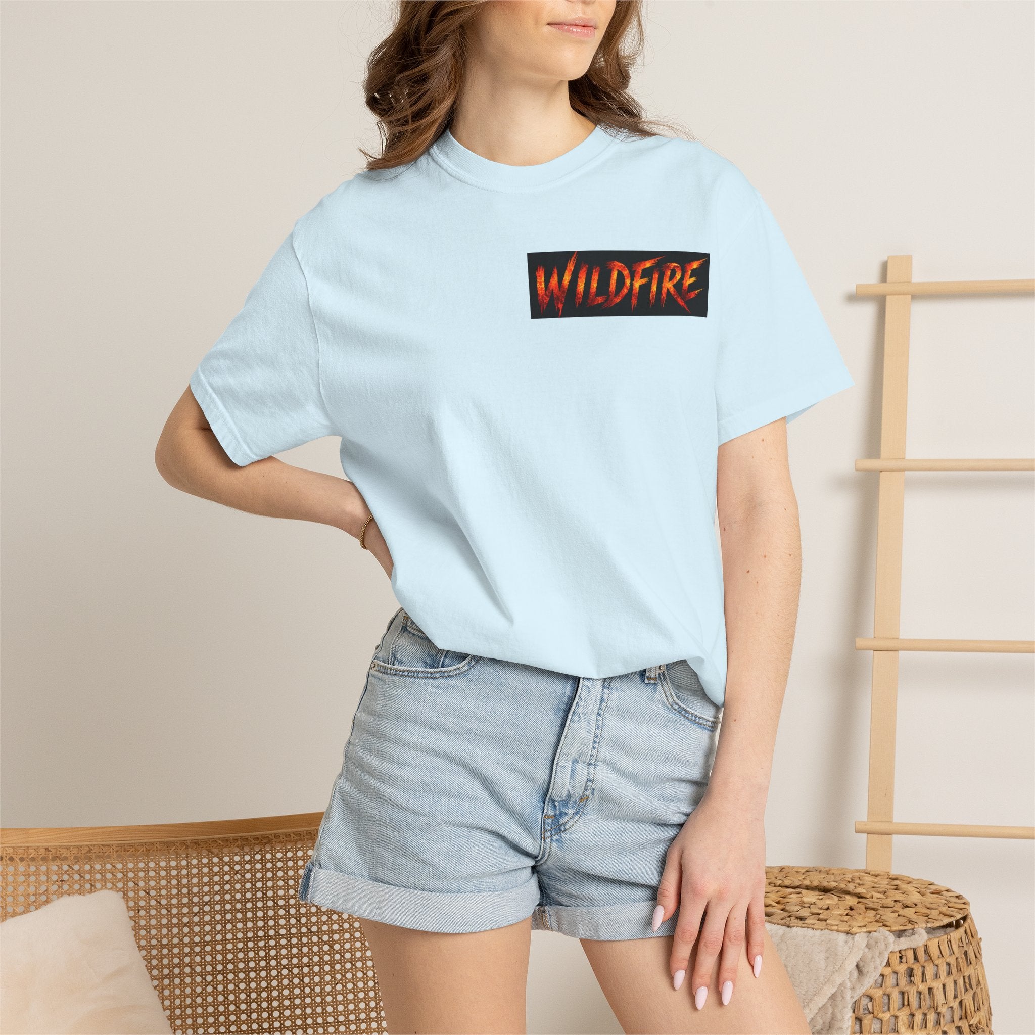 Wildfire Graphic T-Shirt — "Wildfire" Back Print & "Join My Pride" Band Tee