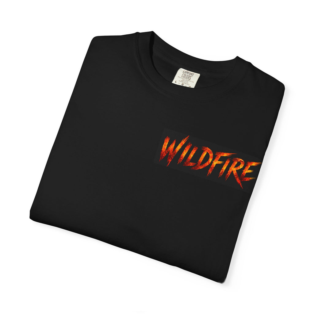 Wildfire Graphic T-Shirt — "Wildfire" Back Print & "Join My Pride" Band Tee