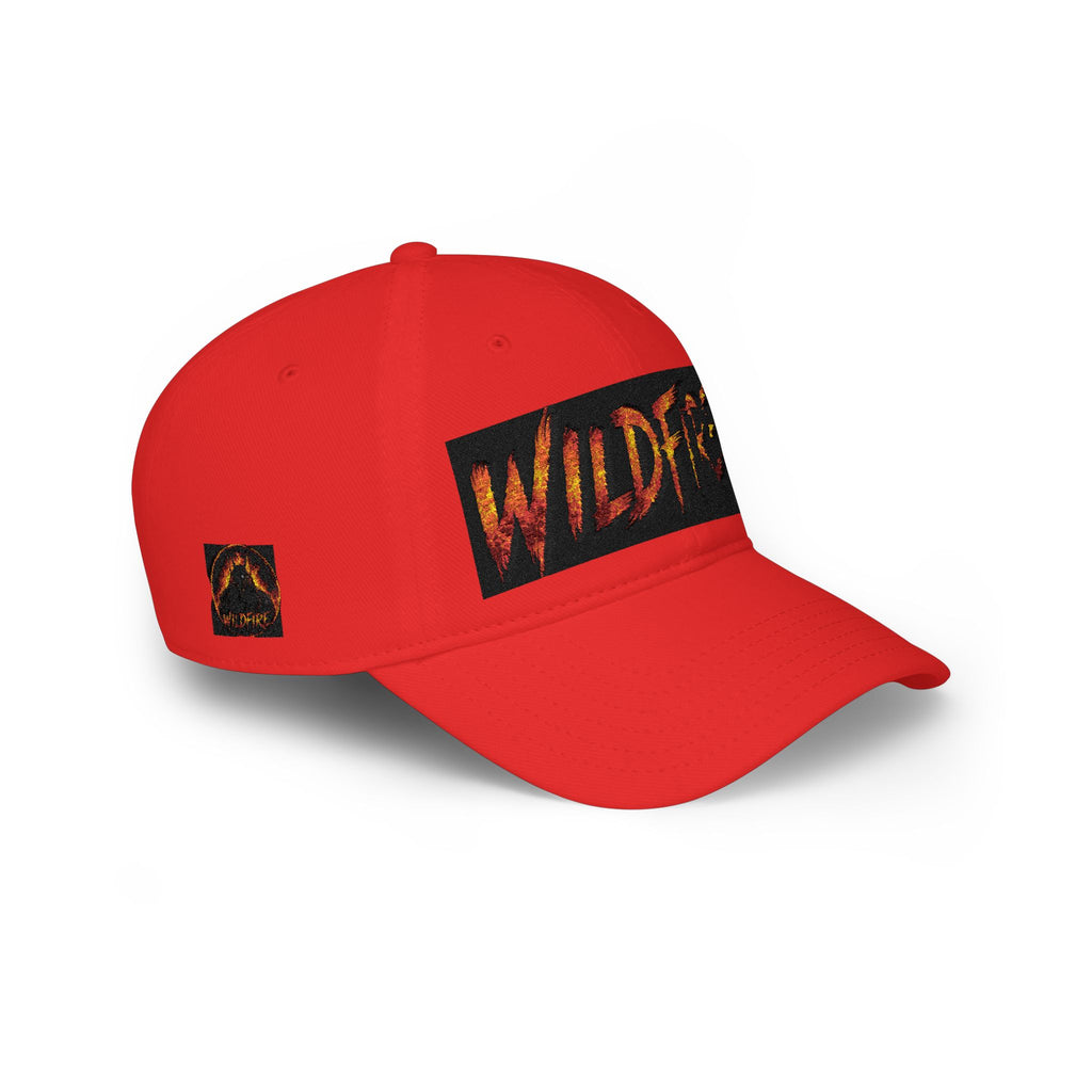 Wildfire Flame Logo Cap — Low Profile Baseball Hat
