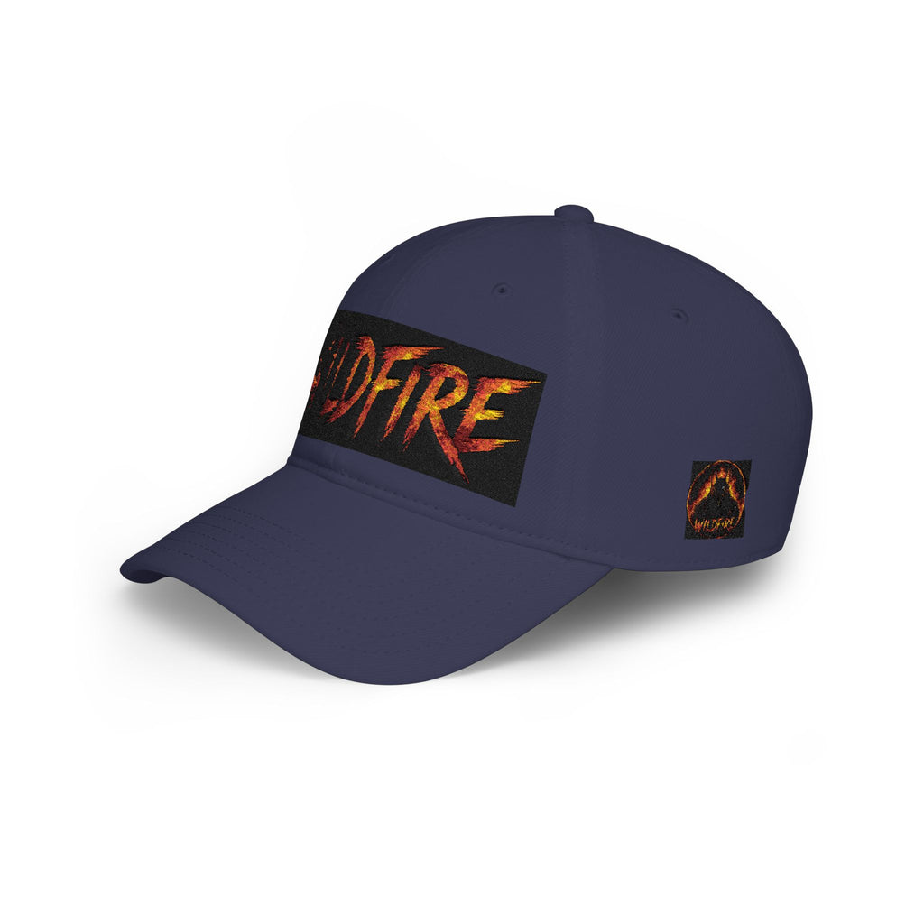 Wildfire Flame Logo Cap — Low Profile Baseball Hat