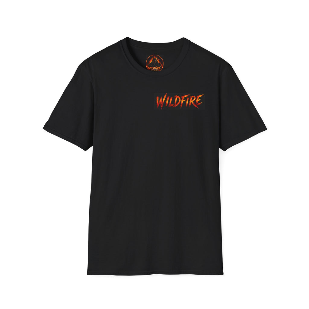 Wildfire Empty Arms T-Shirt — Bold Fire Graphic Tee
