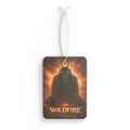 Car Air Freshener — 'Wildfire' Fiery Design Scented Ornament