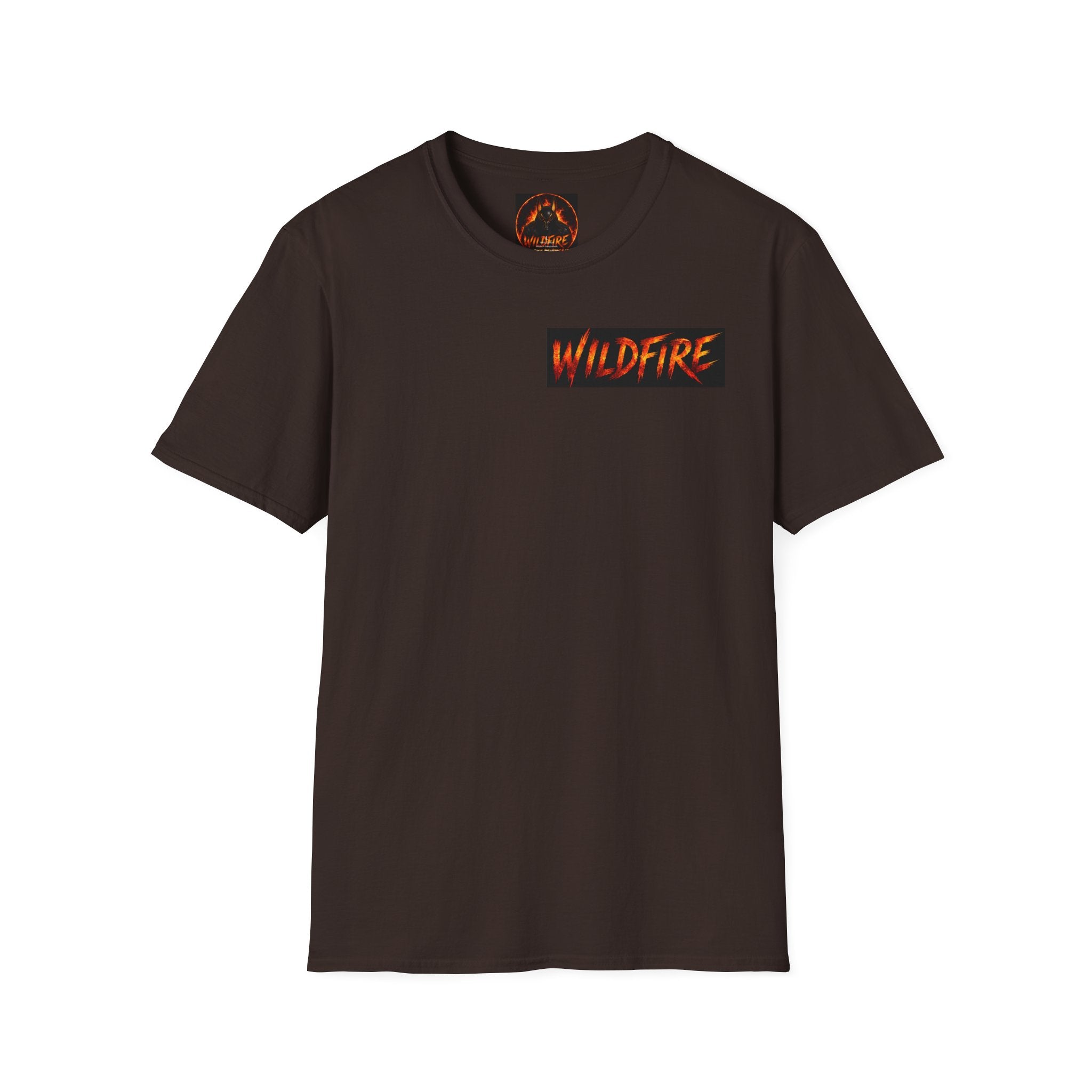 Wildfire Empty Arms T-Shirt — Bold Fire Graphic Tee
