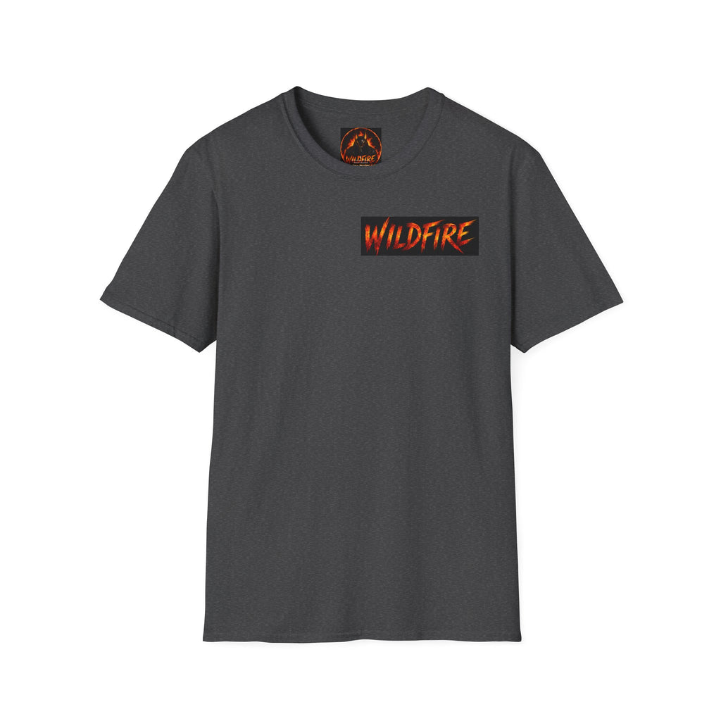 Wildfire Empty Arms T-Shirt — Bold Fire Graphic Tee