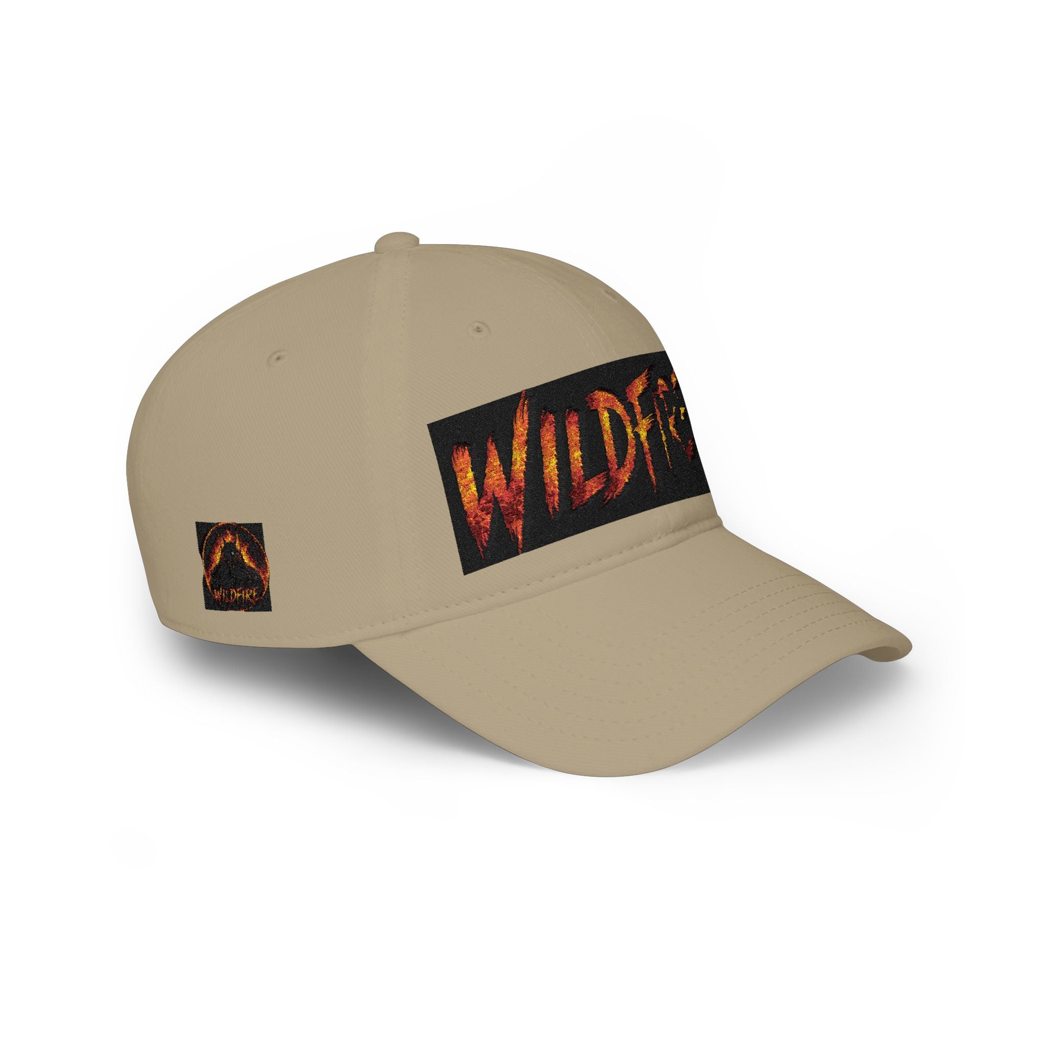 Wildfire Flame Logo Cap — Low Profile Baseball Hat