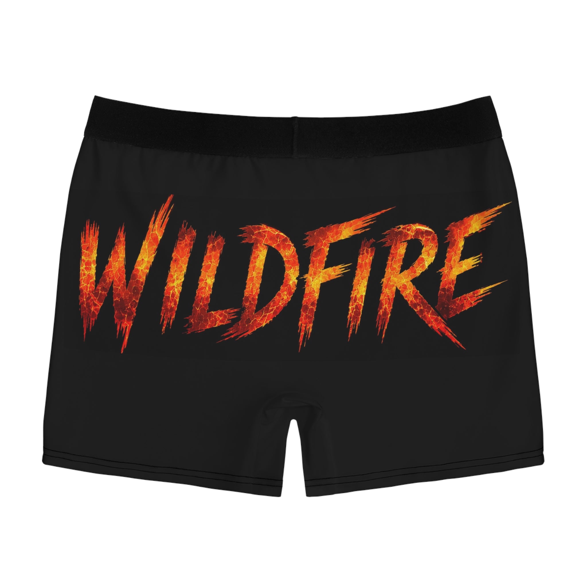 Wildfire Boxer Briefs — Fiery Graphic Men’s Underwear