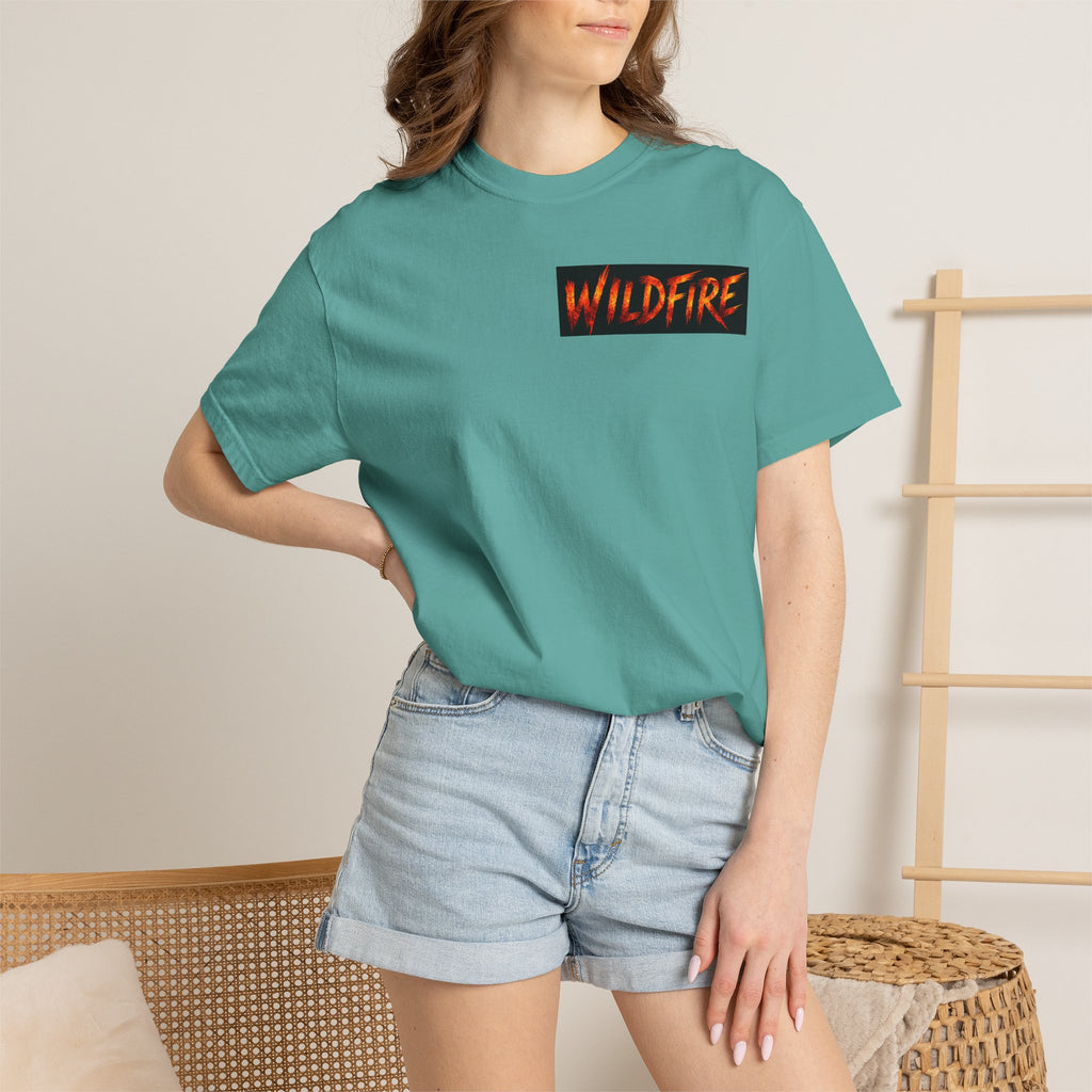 Wildfire Graphic T-Shirt — "Wildfire" Back Print & "Join My Pride" Band Tee