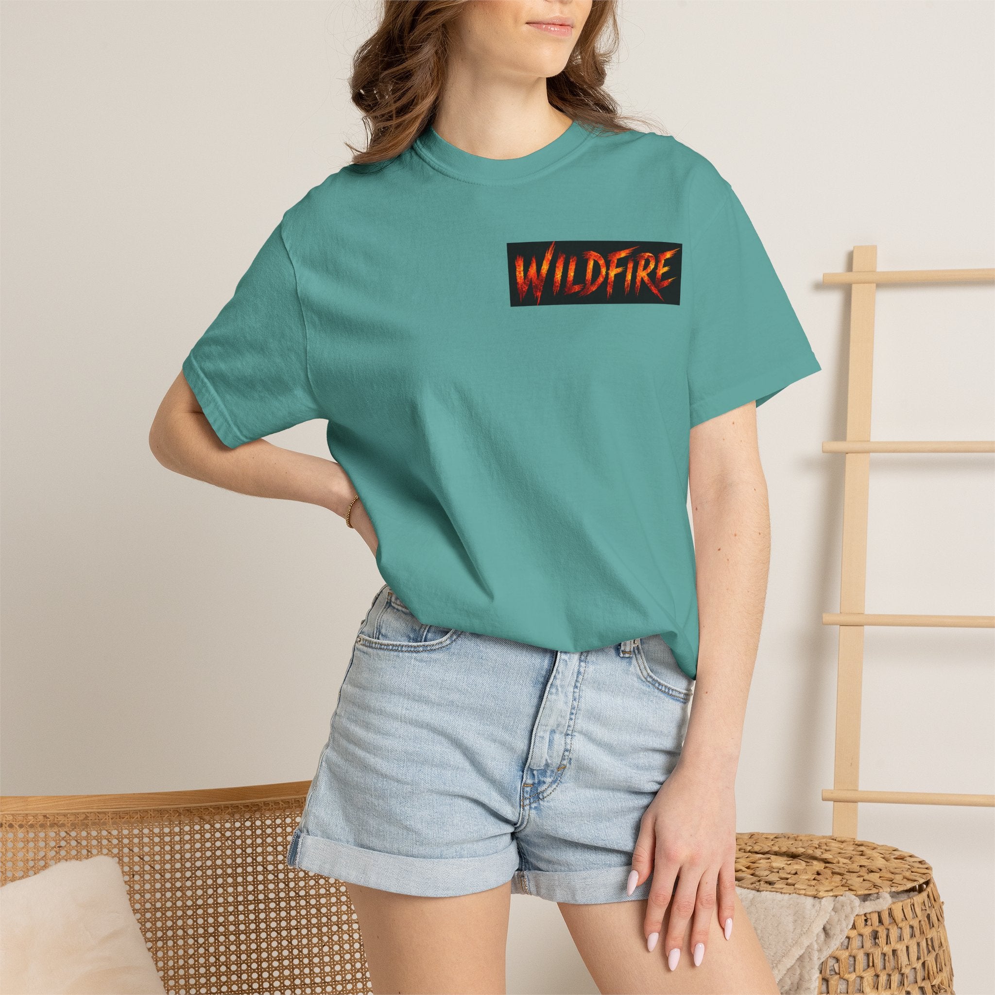 Wildfire Graphic T-Shirt — "Wildfire" Back Print & "Join My Pride" Band Tee