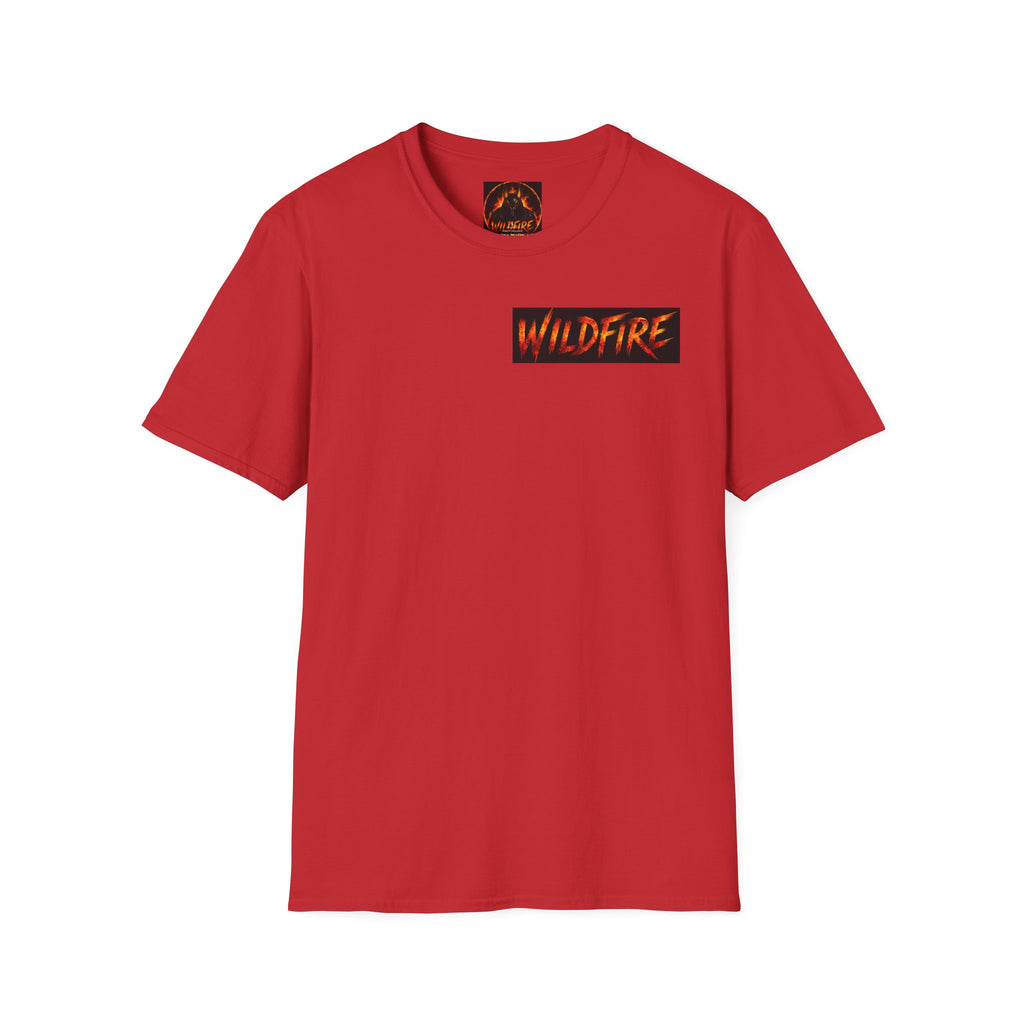 Wildfire Empty Arms T-Shirt — Bold Fire Graphic Tee