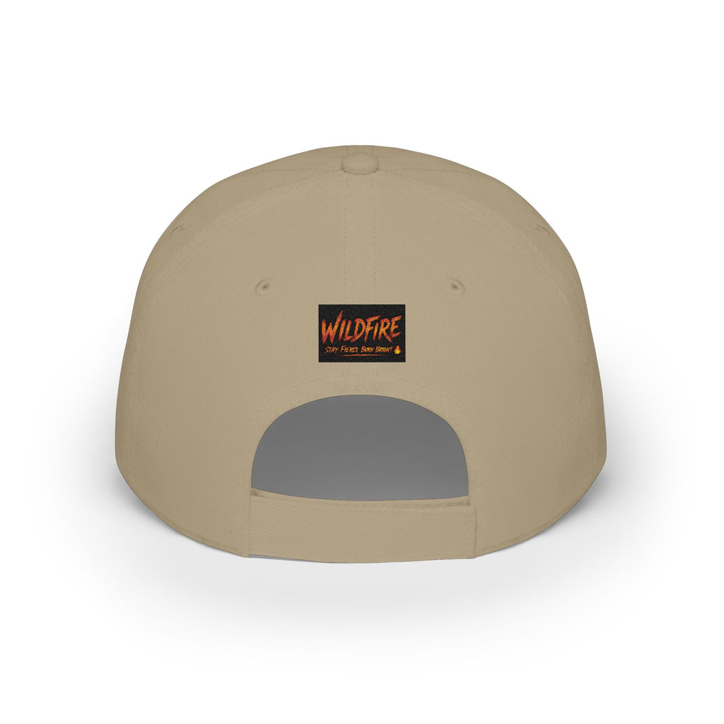 Wildfire Flame Logo Cap — Low Profile Baseball Hat