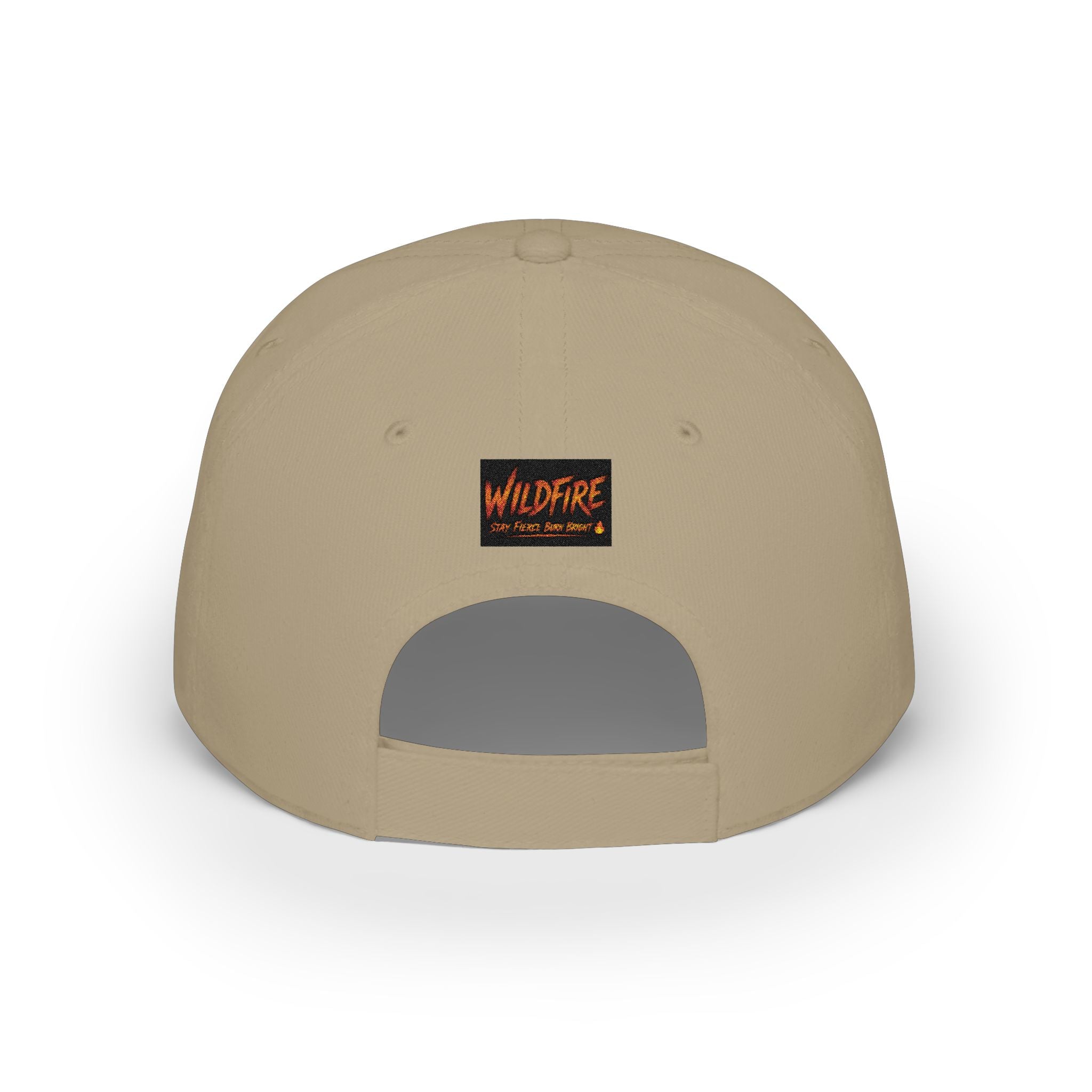 Wildfire Flame Logo Cap — Low Profile Baseball Hat