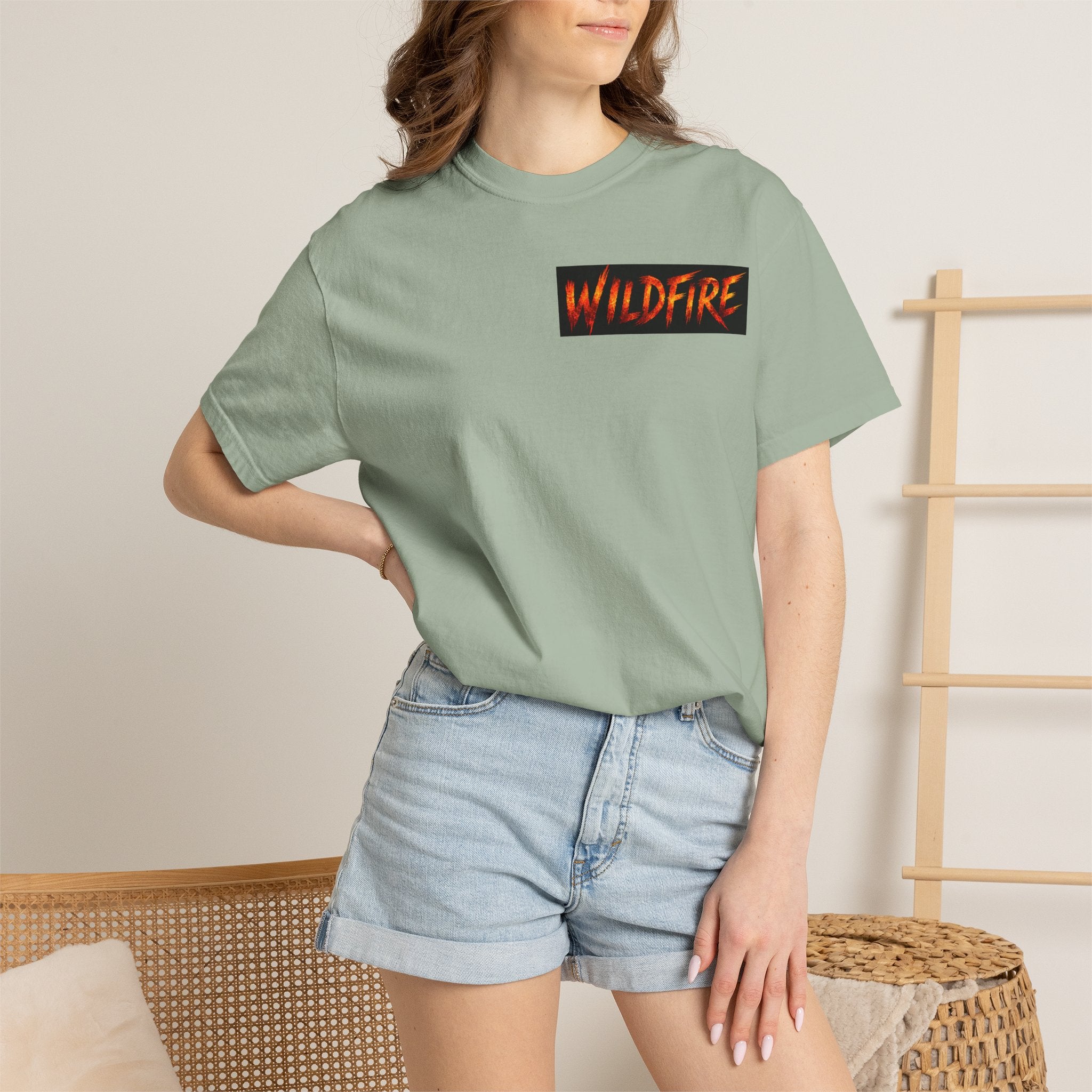 Wildfire Graphic T-Shirt — "Wildfire" Back Print & "Join My Pride" Band Tee