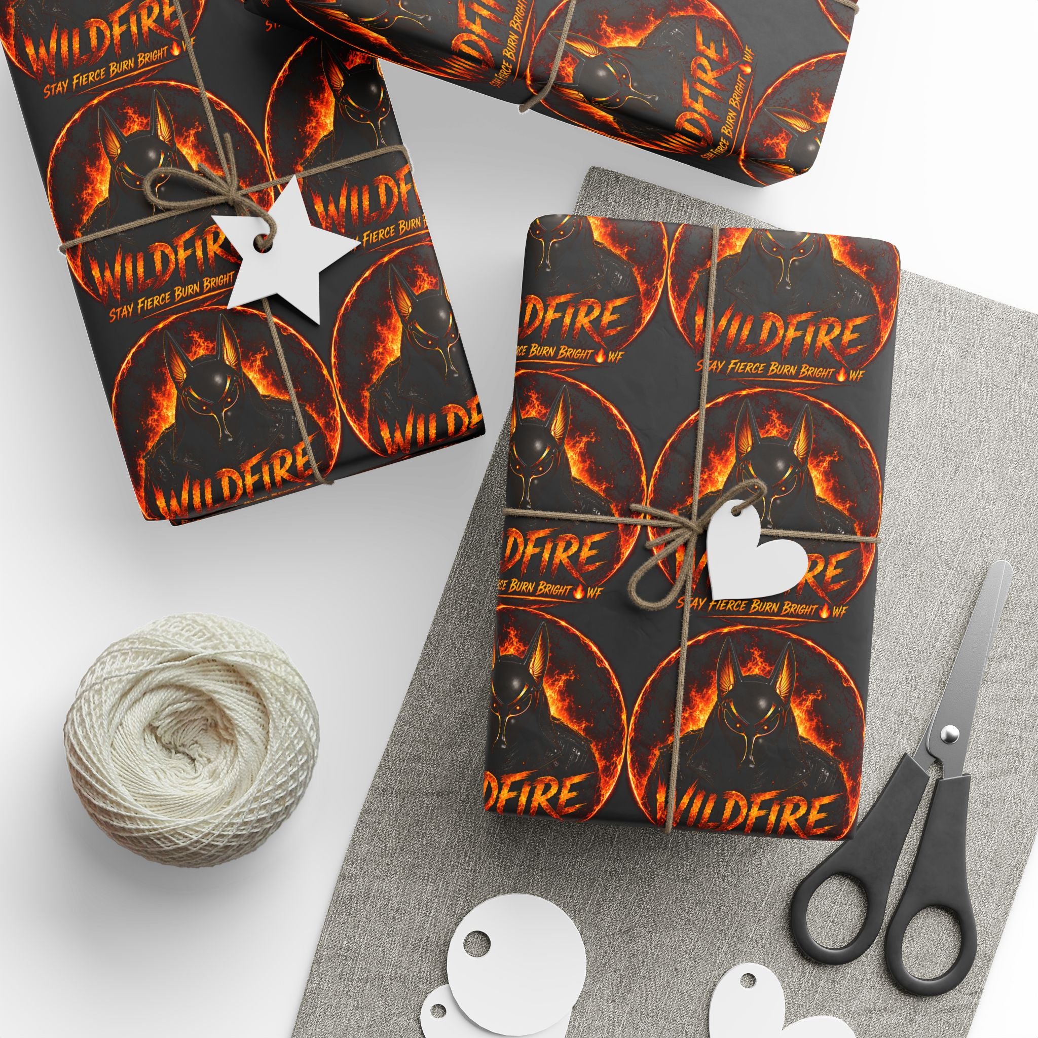 Wildfire Wrapping Paper Roll — Gift Wrap