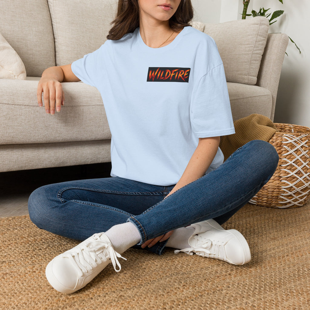 Wildfire Empty Arms T-Shirt — Bold Fire Graphic Tee