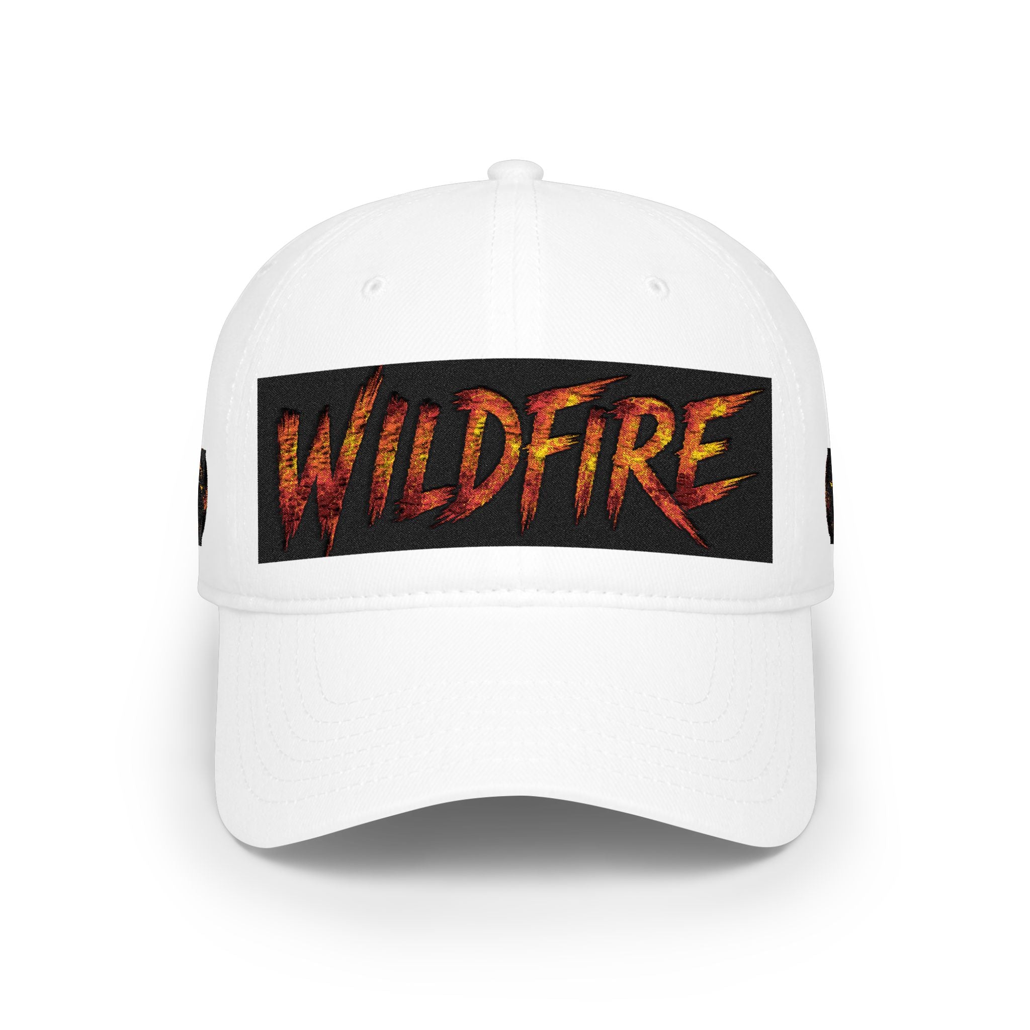 Wildfire Flame Logo Cap — Low Profile Baseball Hat