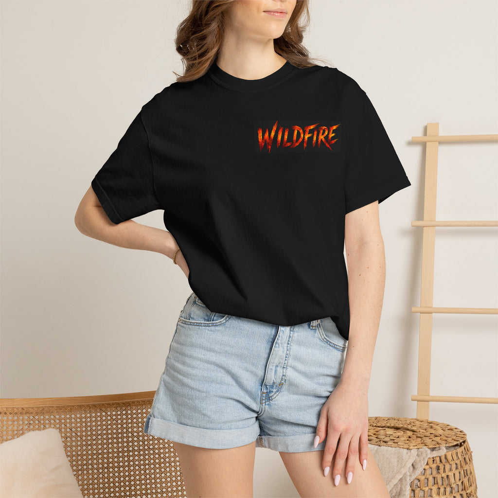 Wildfire Graphic T-Shirt — "Wildfire" Back Print & "Join My Pride" Band Tee