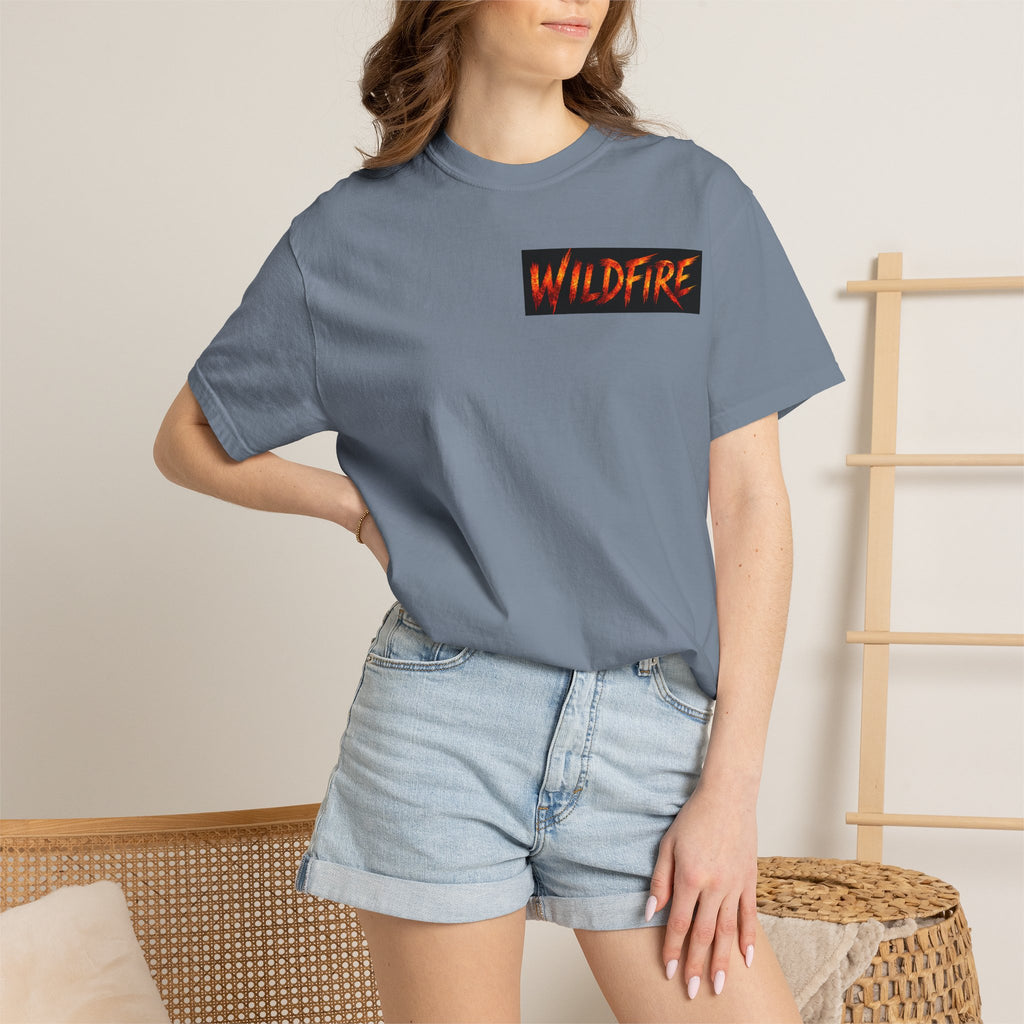 Wildfire Graphic T-Shirt — "Wildfire" Back Print & "Join My Pride" Band Tee