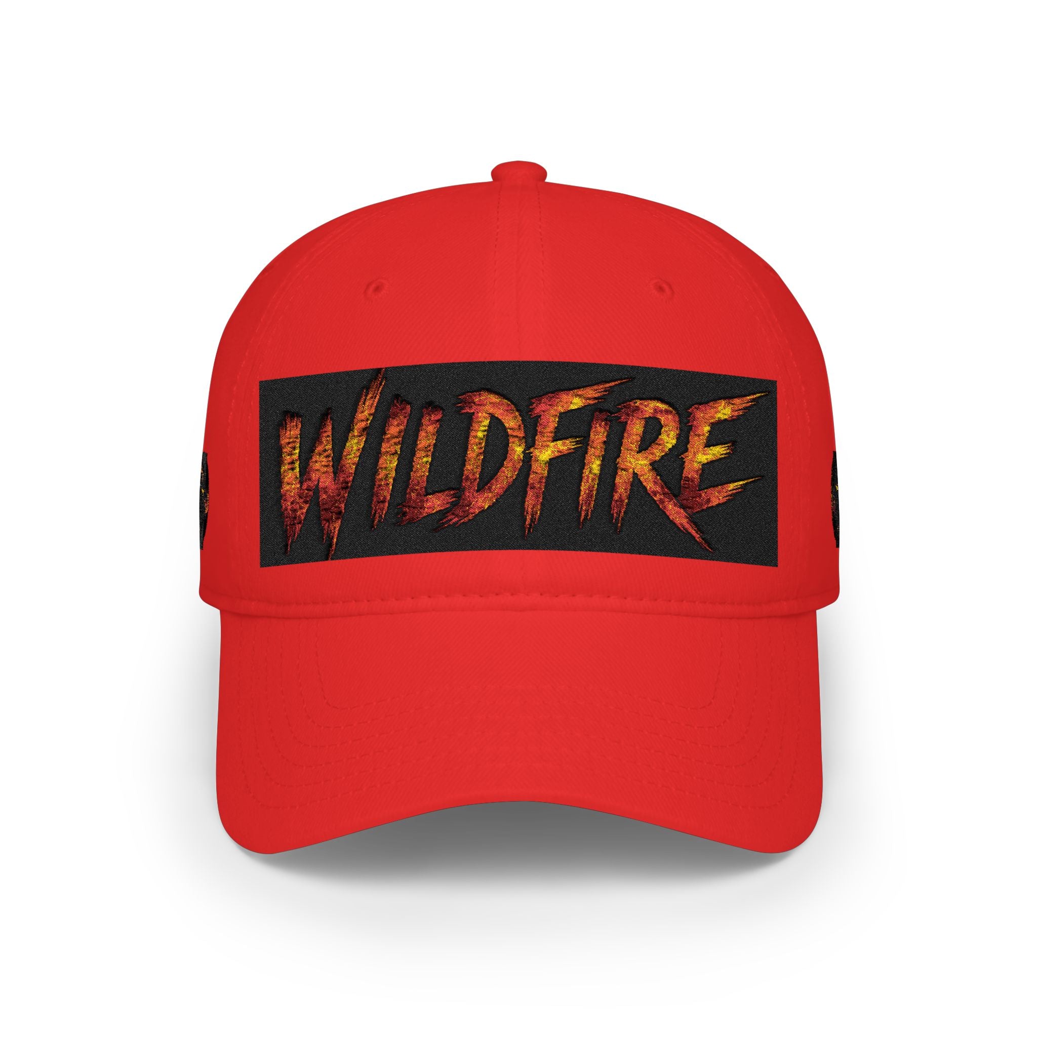 Wildfire Flame Logo Cap — Low Profile Baseball Hat
