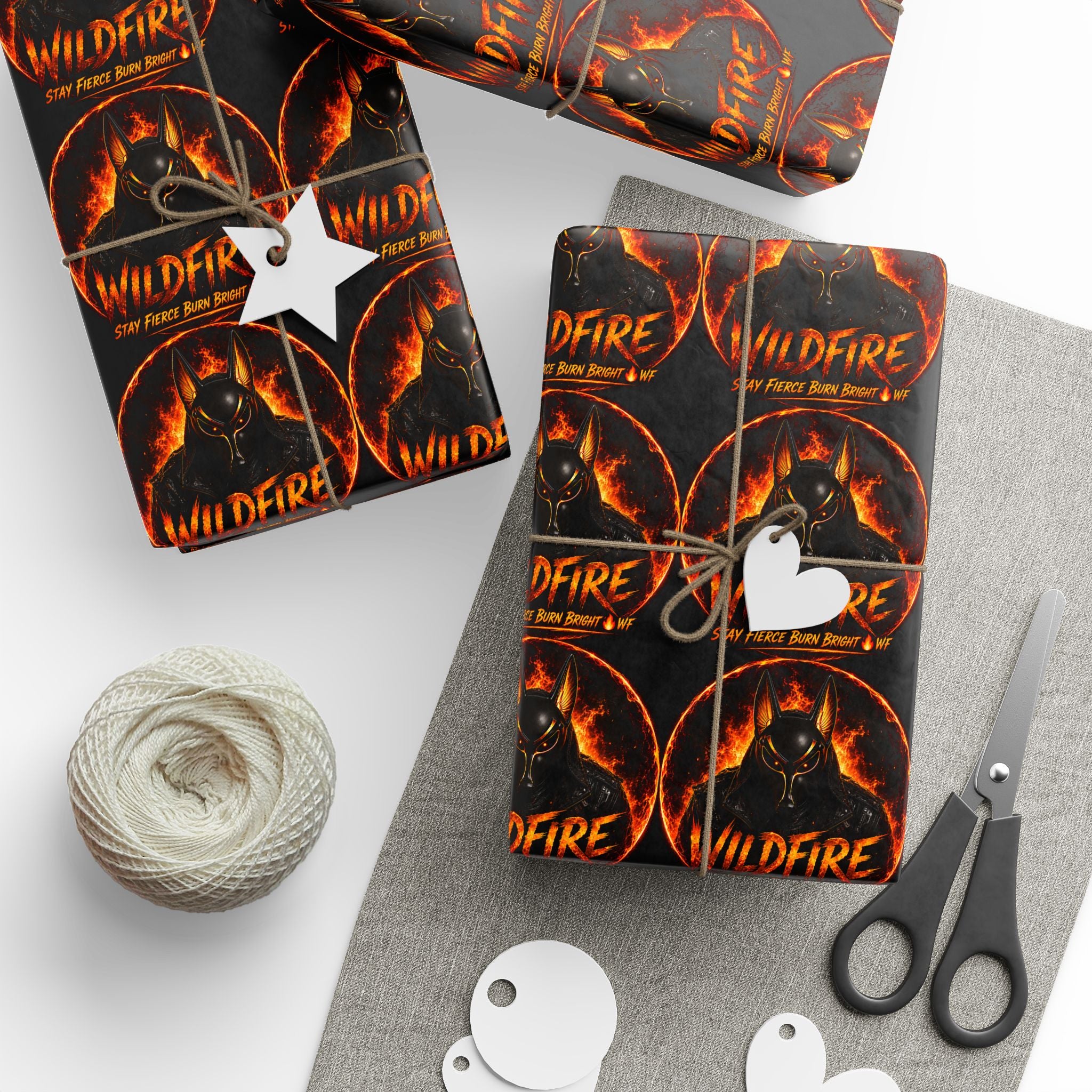 Wildfire Wrapping Paper Roll — Gift Wrap