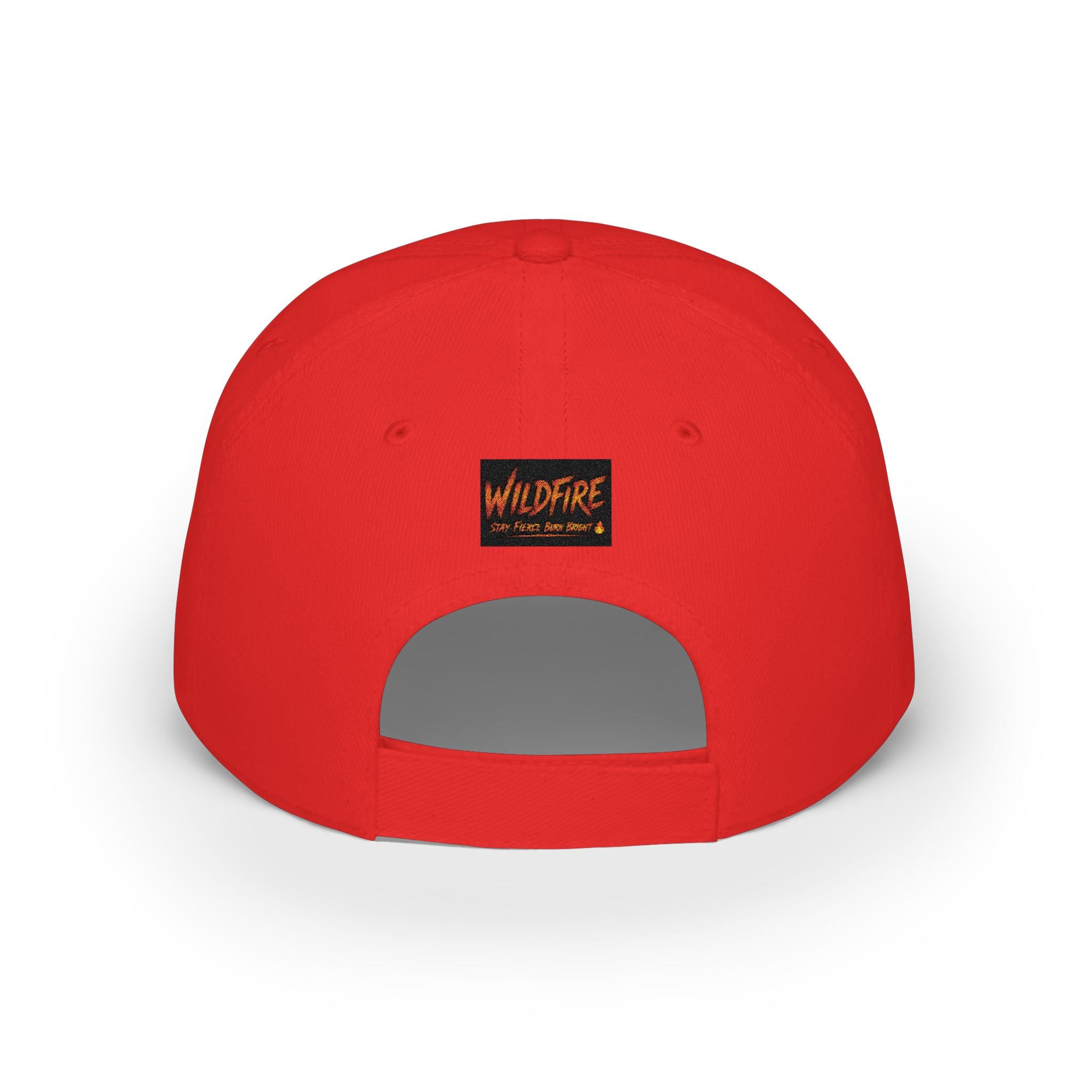 Wildfire Flame Logo Cap — Low Profile Baseball Hat
