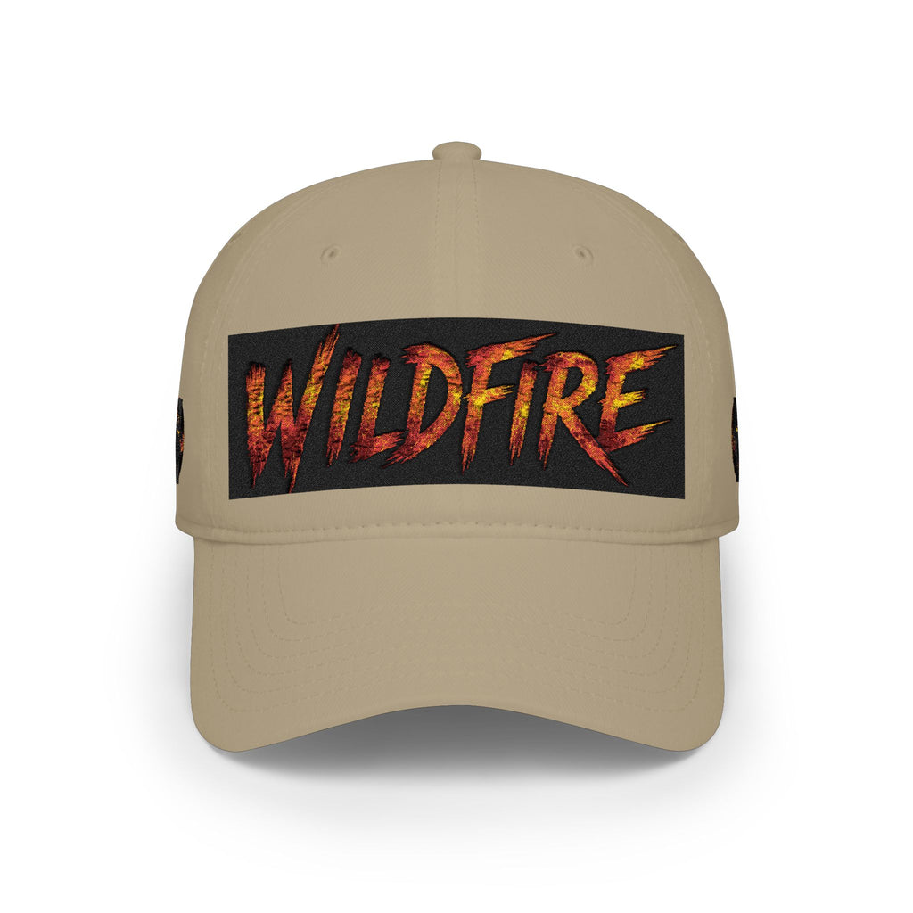 Wildfire Flame Logo Cap — Low Profile Baseball Hat