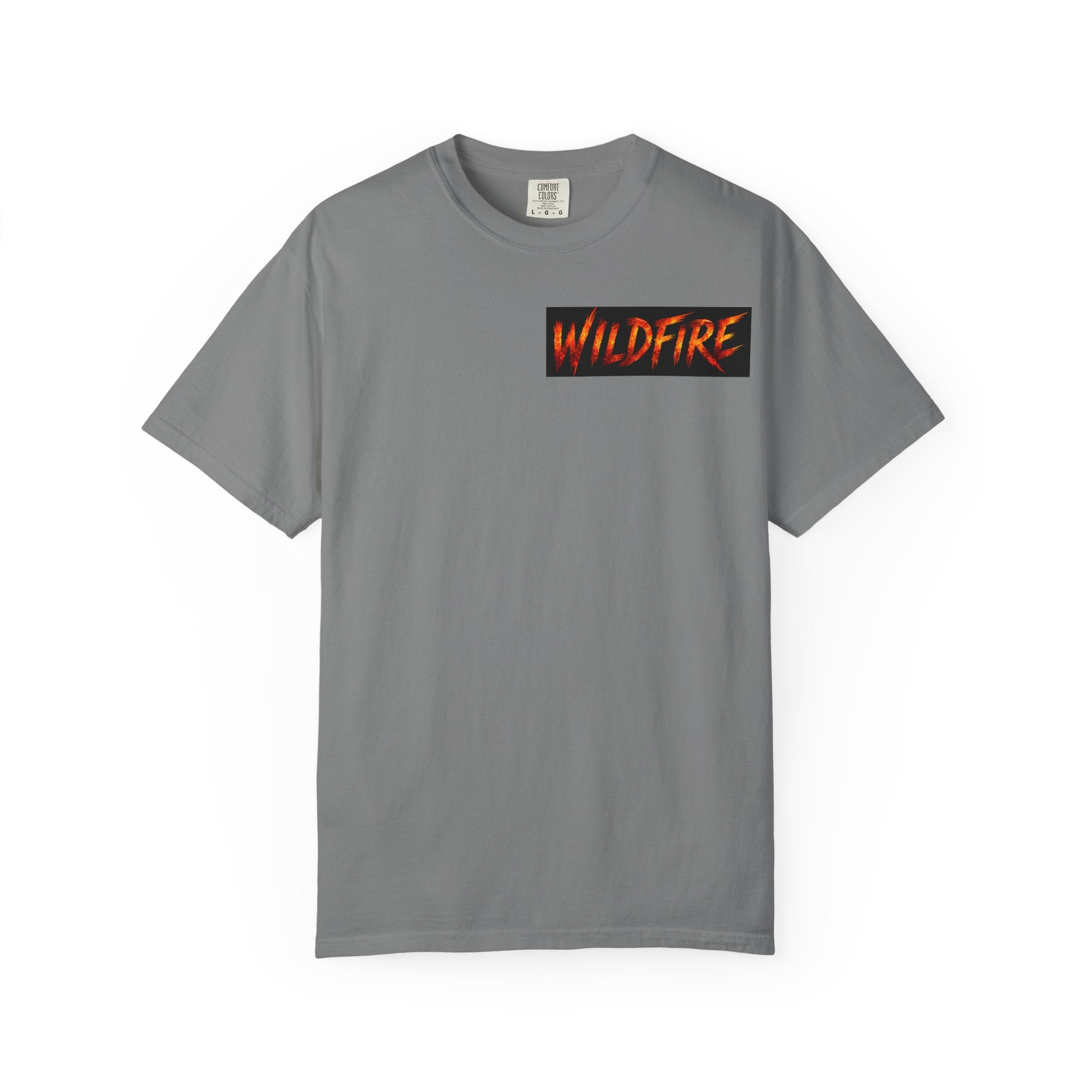 Wildfire Graphic T-Shirt — "Wildfire" Back Print & "Join My Pride" Band Tee