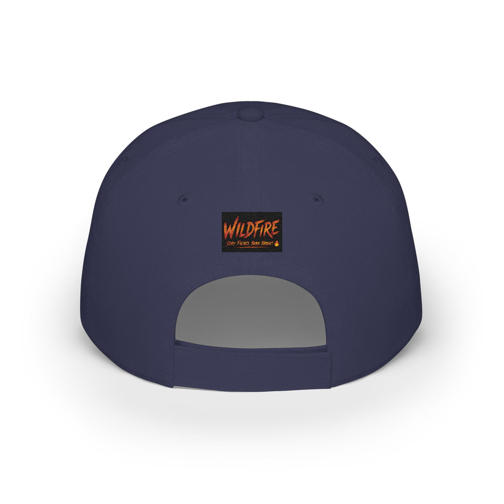 Wildfire Flame Logo Cap — Low Profile Baseball Hat