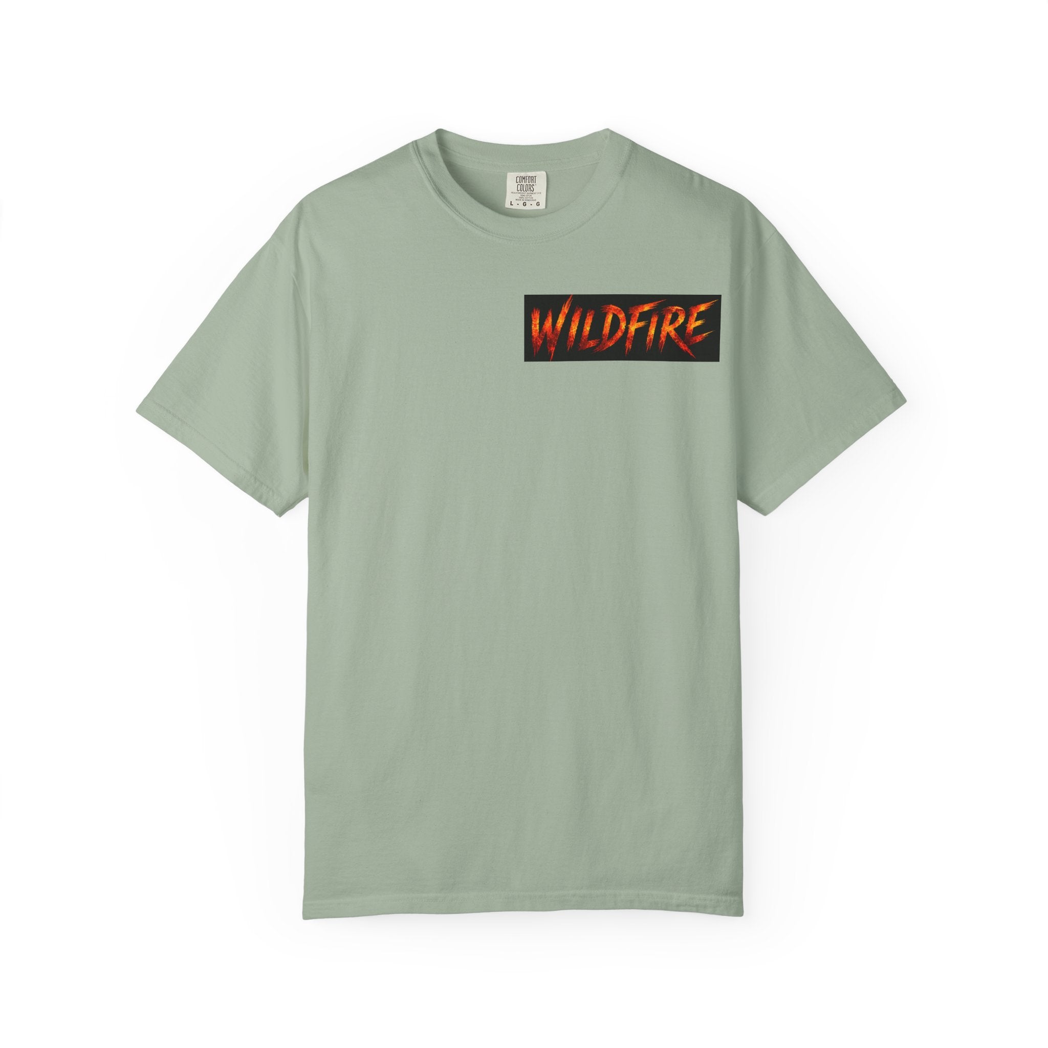 Wildfire Graphic T-Shirt — "Wildfire" Back Print & "Join My Pride" Band Tee