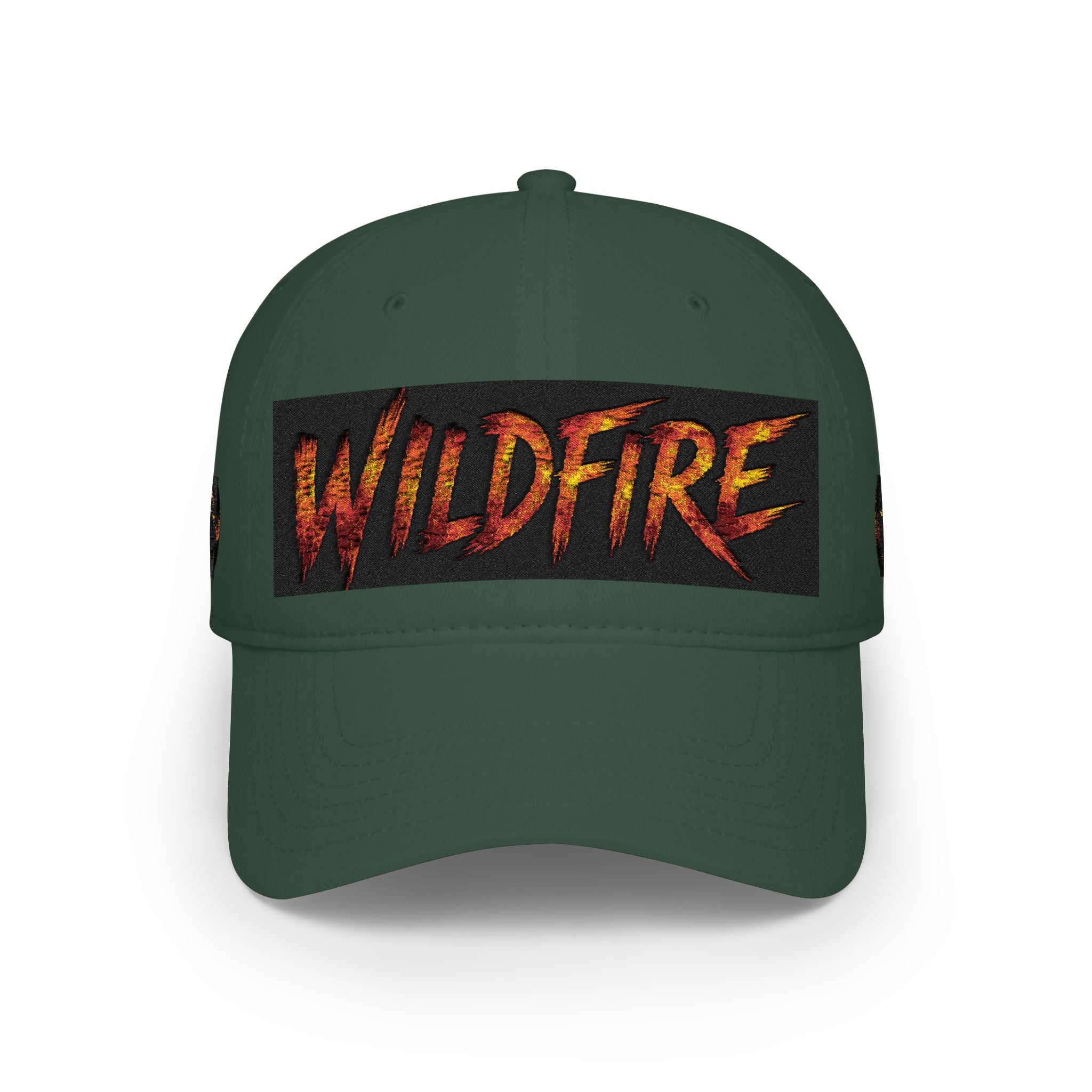 Wildfire Flame Logo Cap — Low Profile Baseball Hat