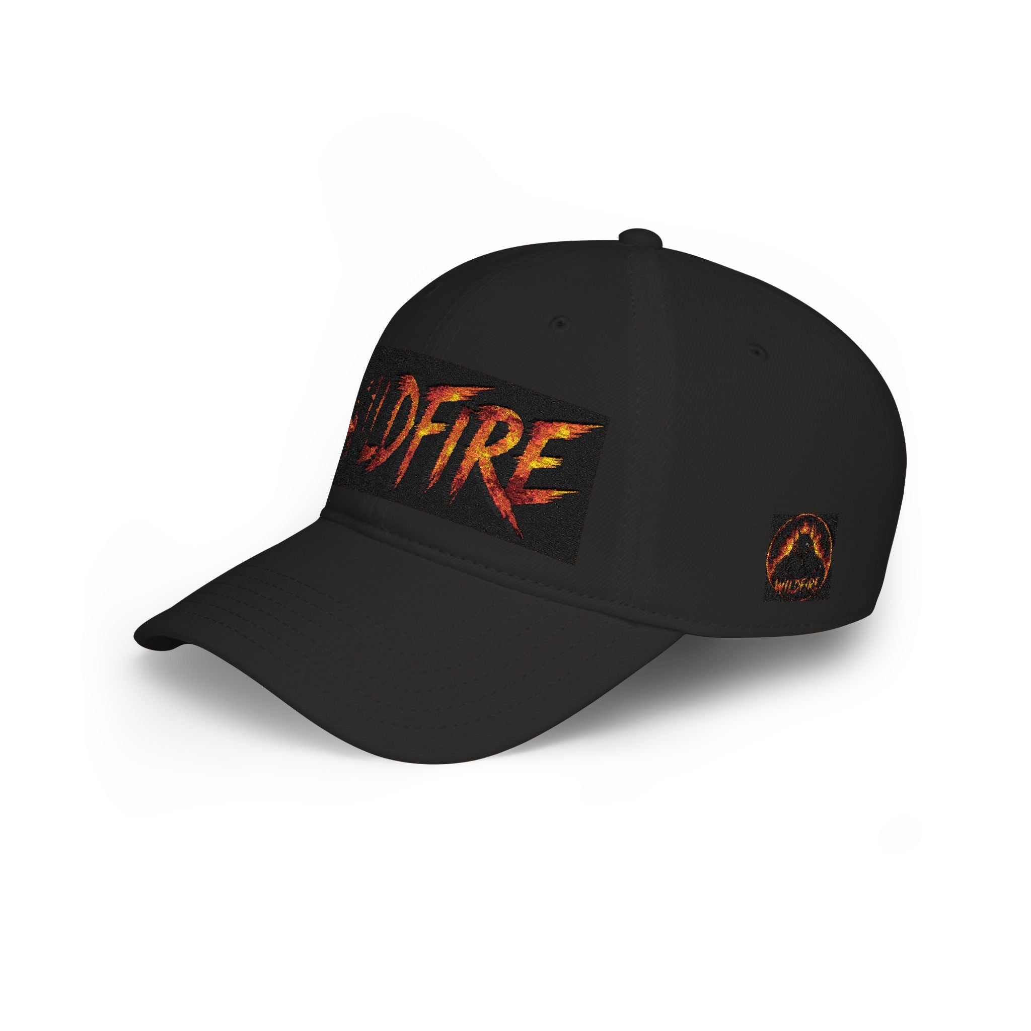 Wildfire Flame Logo Cap — Low Profile Baseball Hat