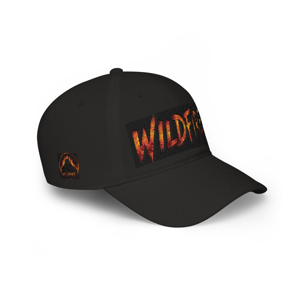 Wildfire Flame Logo Cap — Low Profile Baseball Hat