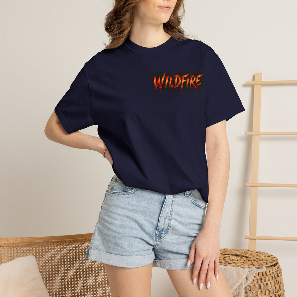 Wildfire Graphic T-Shirt — "Wildfire" Back Print & "Join My Pride" Band Tee