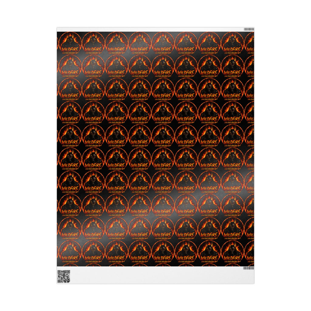 Wildfire Wrapping Paper Roll — Gift Wrap
