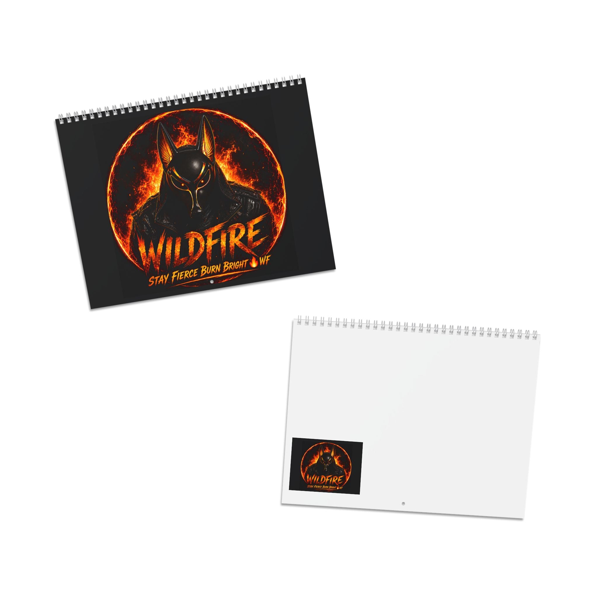 Wildfire 2027 Wall Calendar — Inspirational Adventure Scenic Calendar with Motivational Quotes