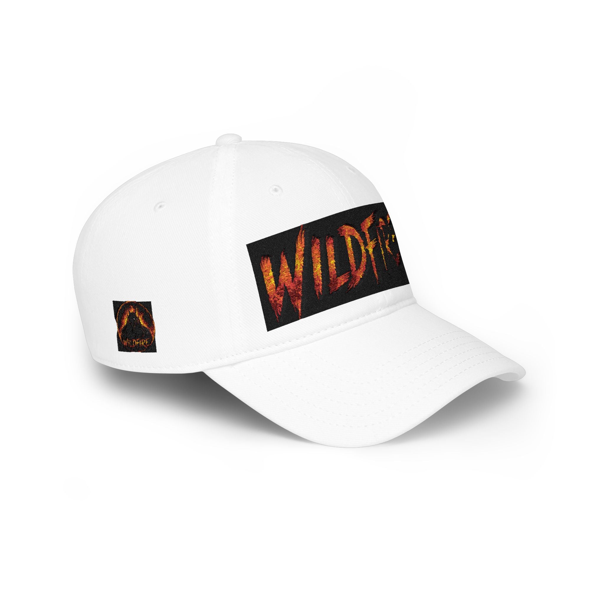 Wildfire Flame Logo Cap — Low Profile Baseball Hat