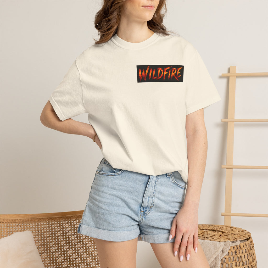 Wildfire Graphic T-Shirt — "Wildfire" Back Print & "Join My Pride" Band Tee