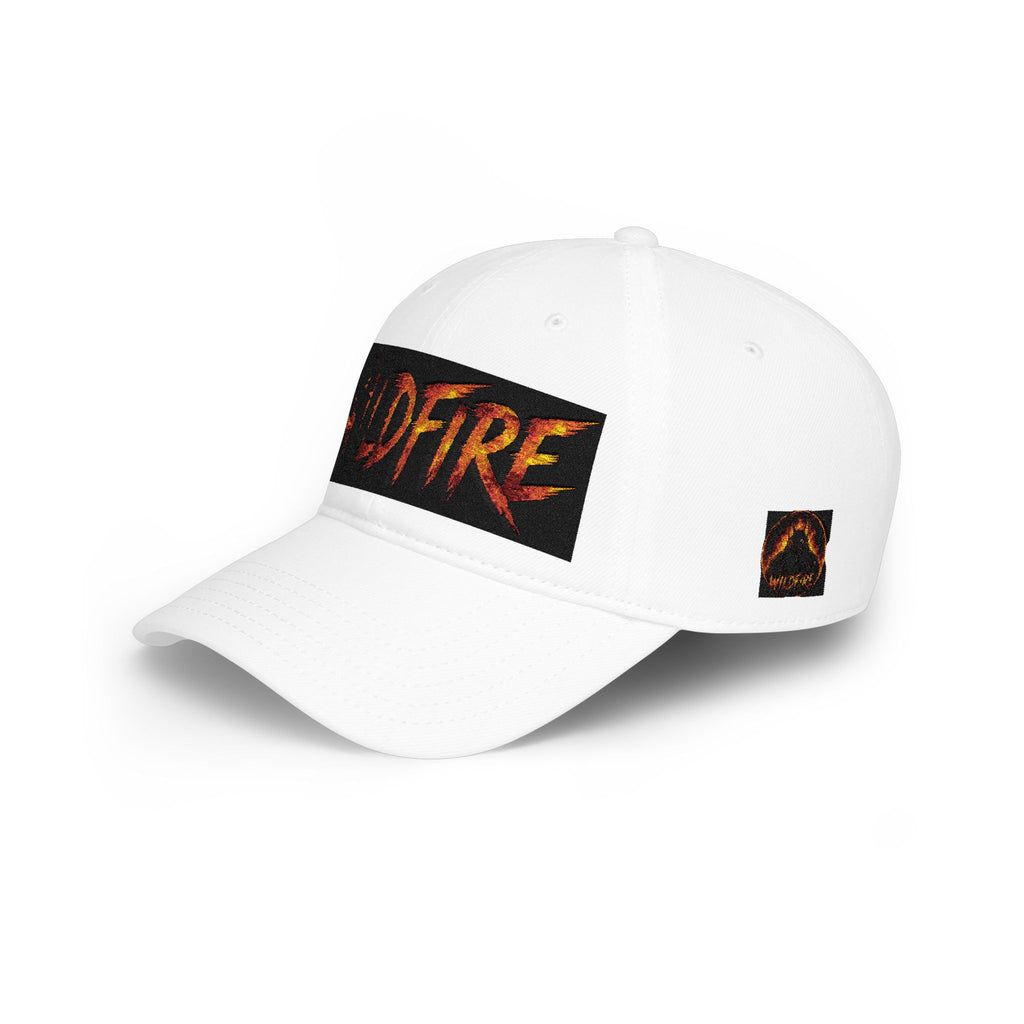 Wildfire Flame Logo Cap — Low Profile Baseball Hat