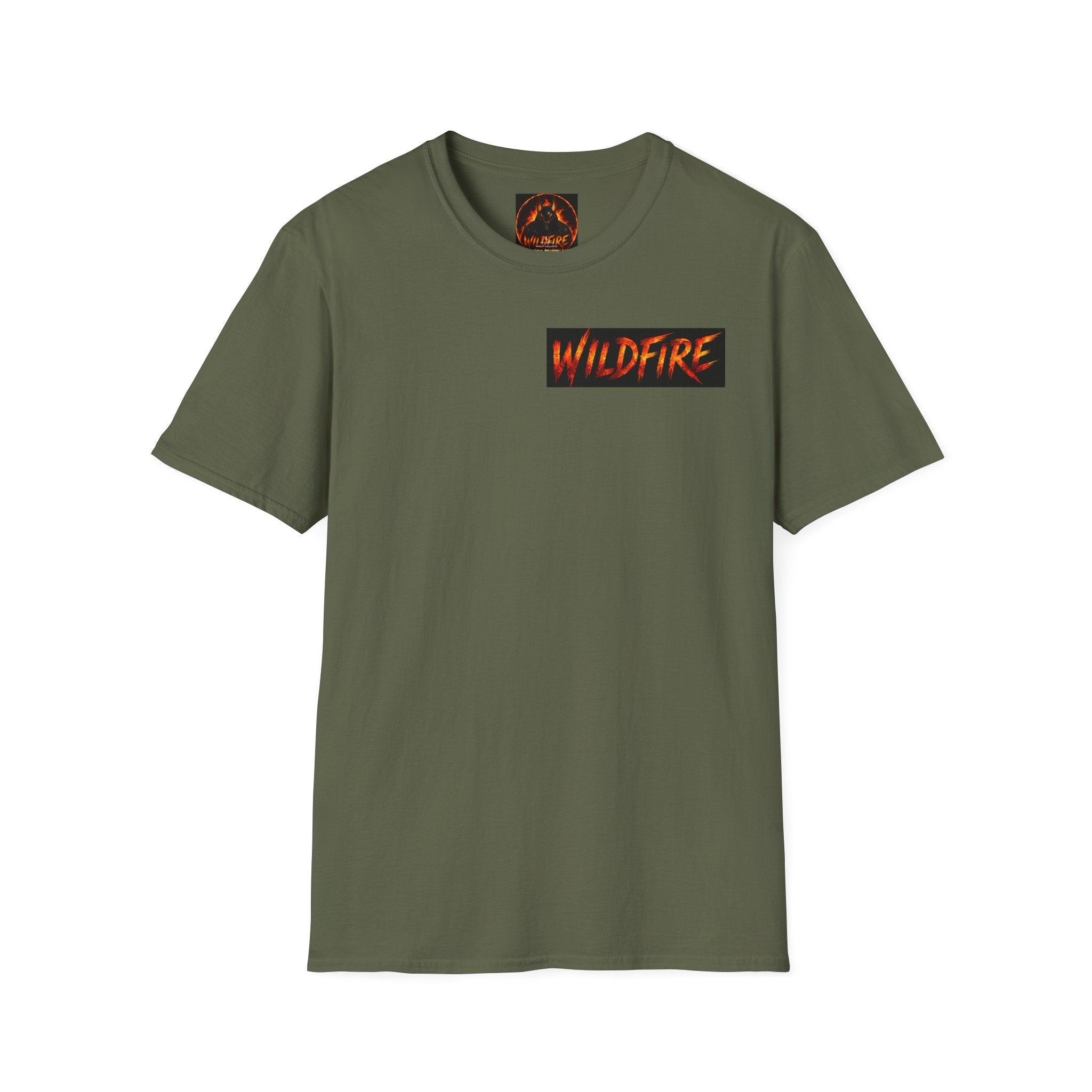 Wildfire Empty Arms T-Shirt — Bold Fire Graphic Tee