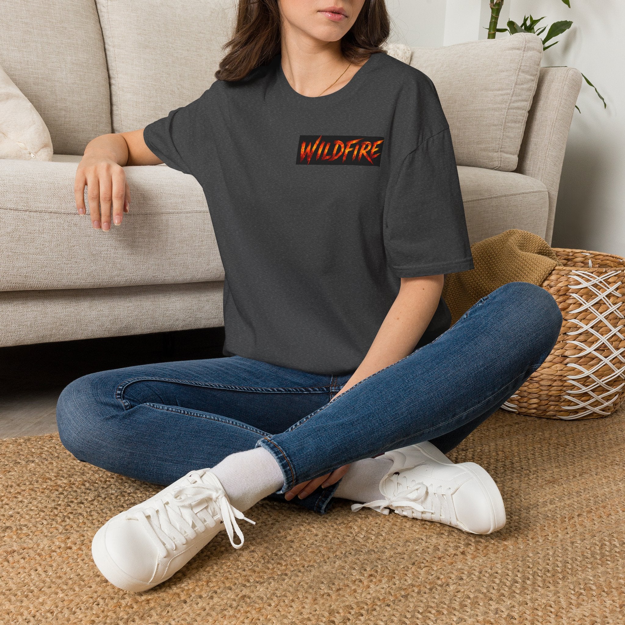 Wildfire Empty Arms T-Shirt — Bold Fire Graphic Tee
