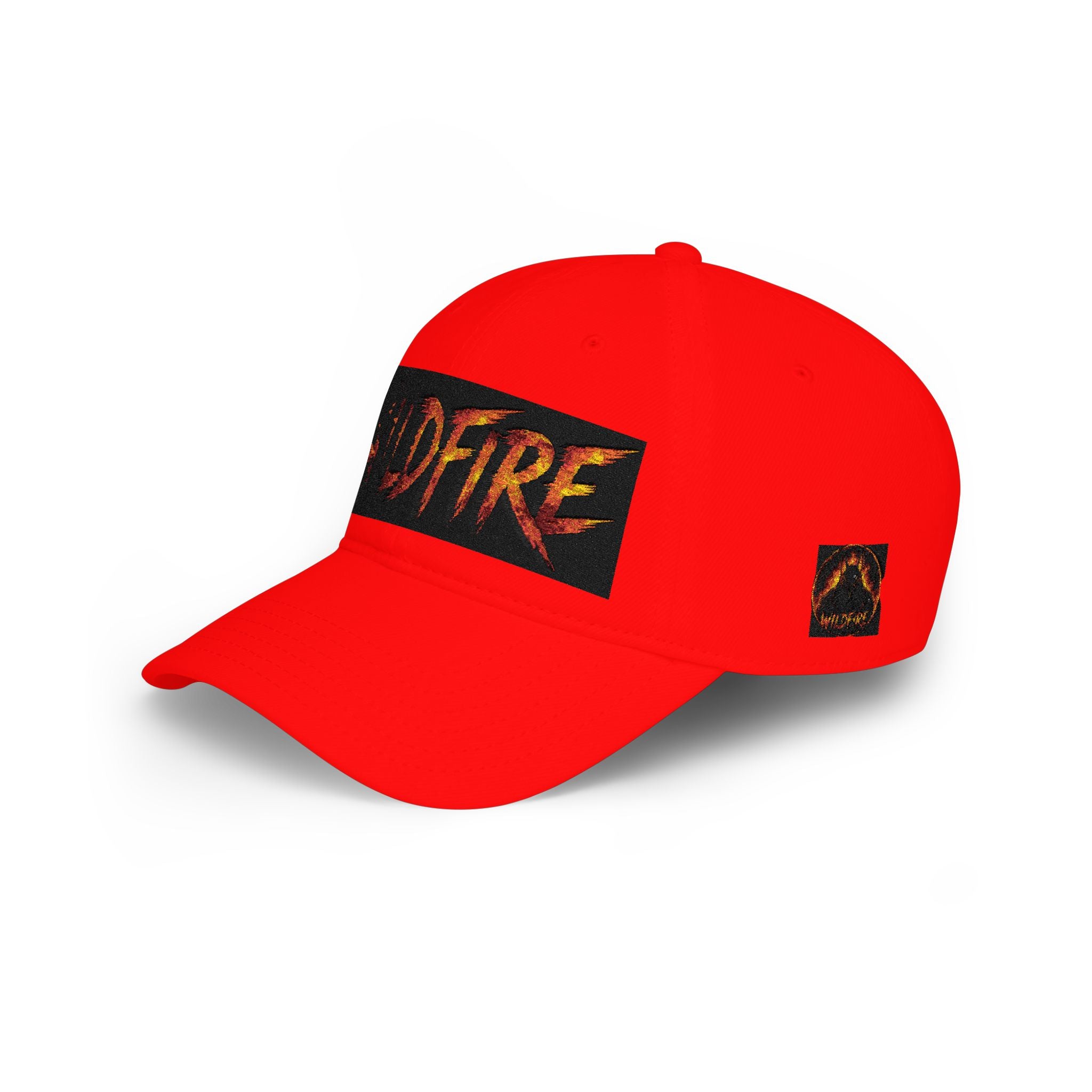 Wildfire Flame Logo Cap — Low Profile Baseball Hat