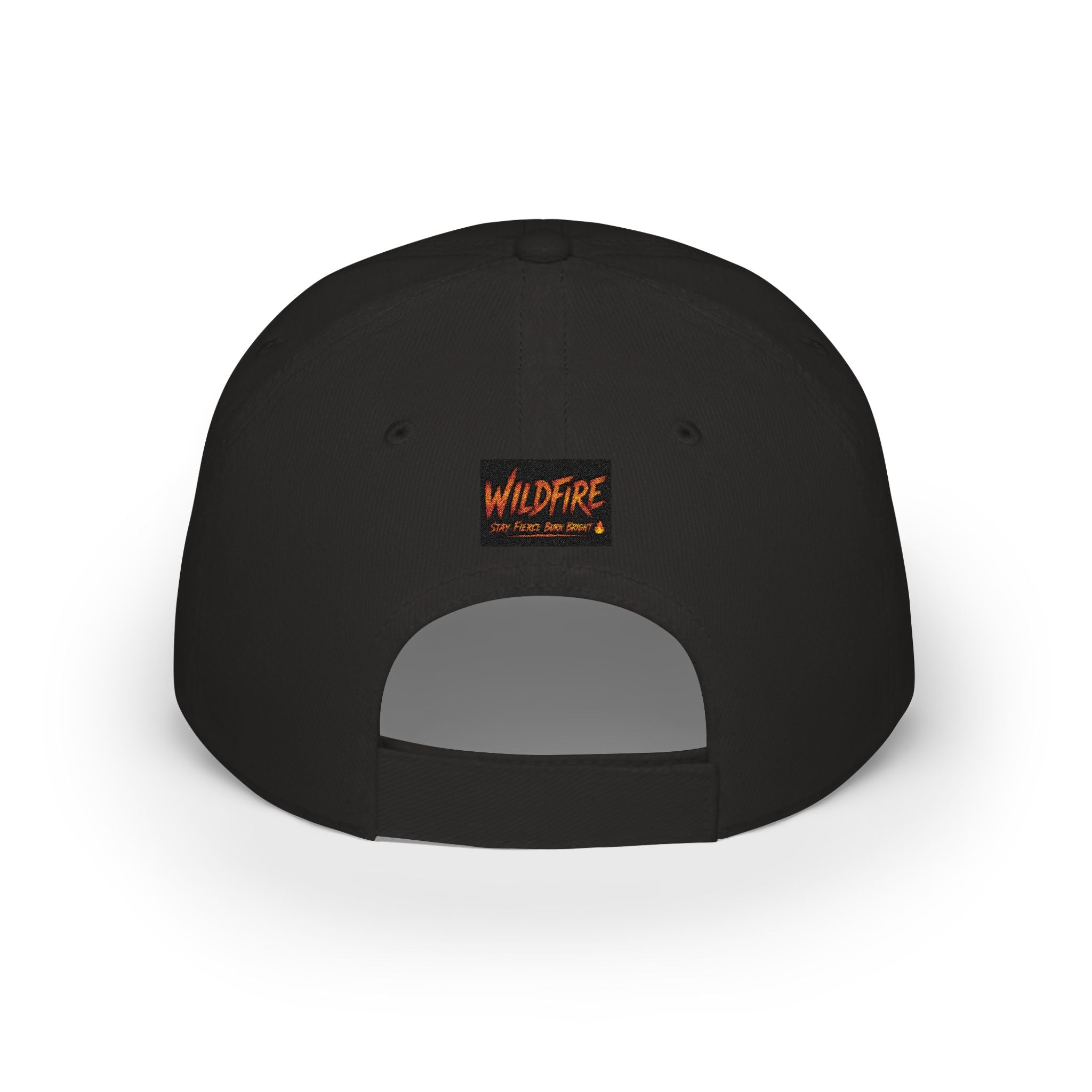 Wildfire Flame Logo Cap — Low Profile Baseball Hat