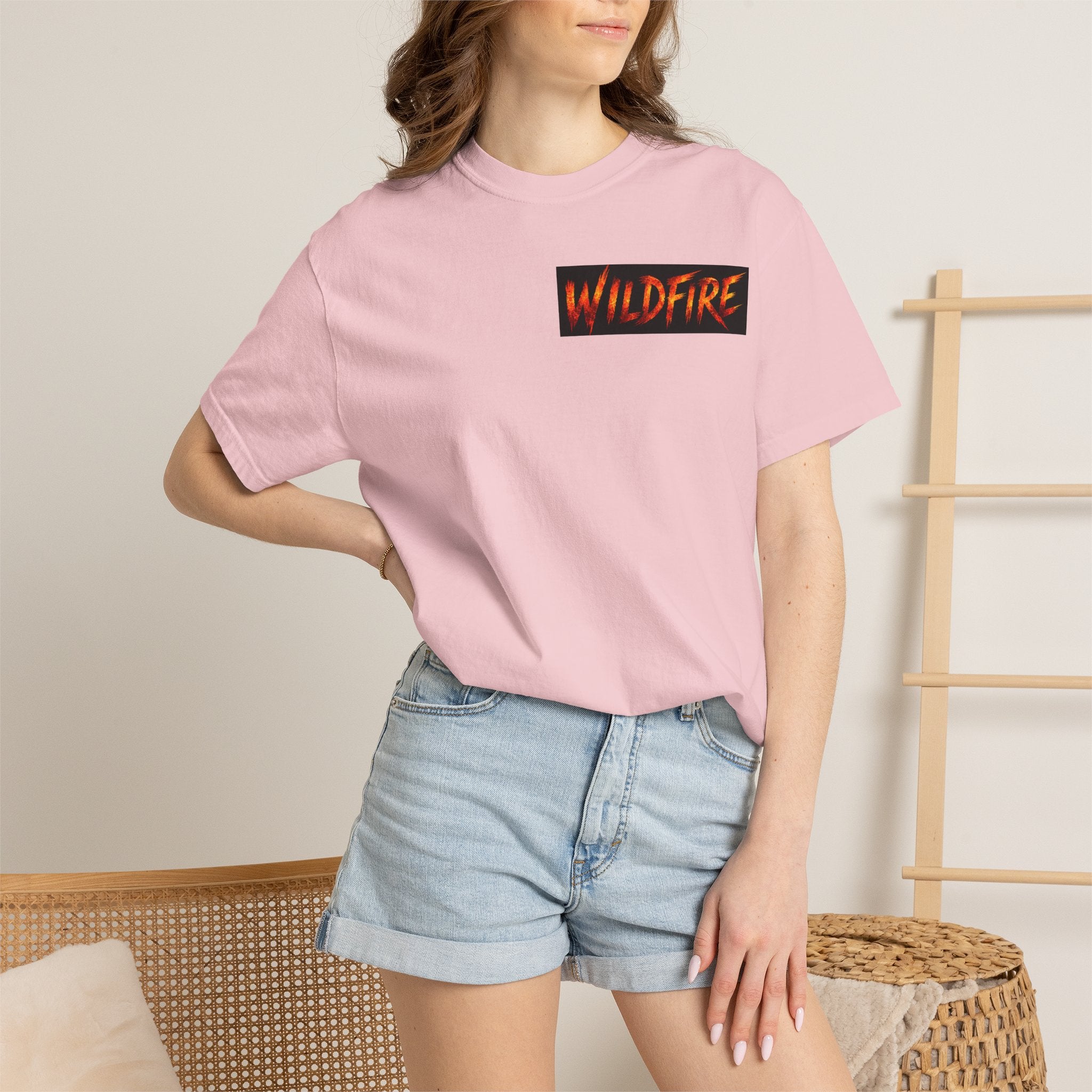 Wildfire Graphic T-Shirt — "Wildfire" Back Print & "Join My Pride" Band Tee