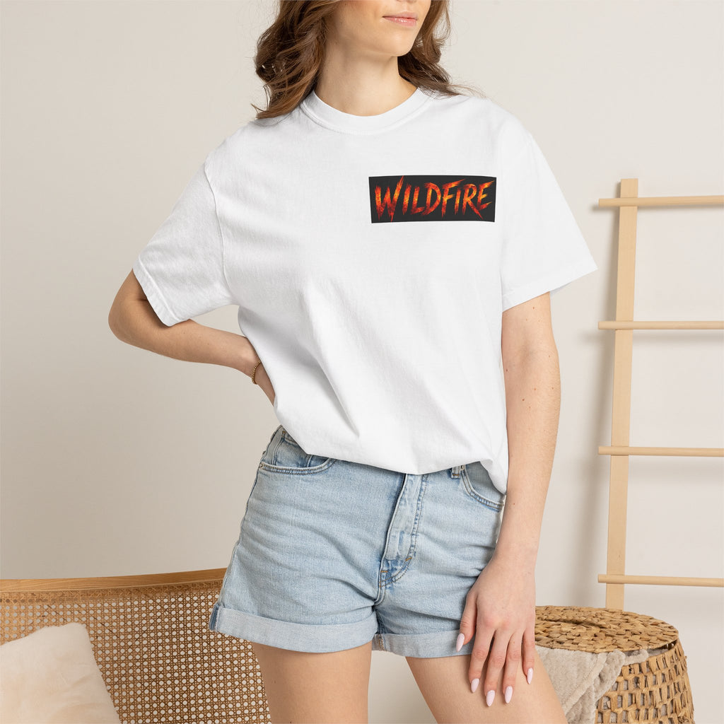 Wildfire Graphic T-Shirt — "Wildfire" Back Print & "Join My Pride" Band Tee