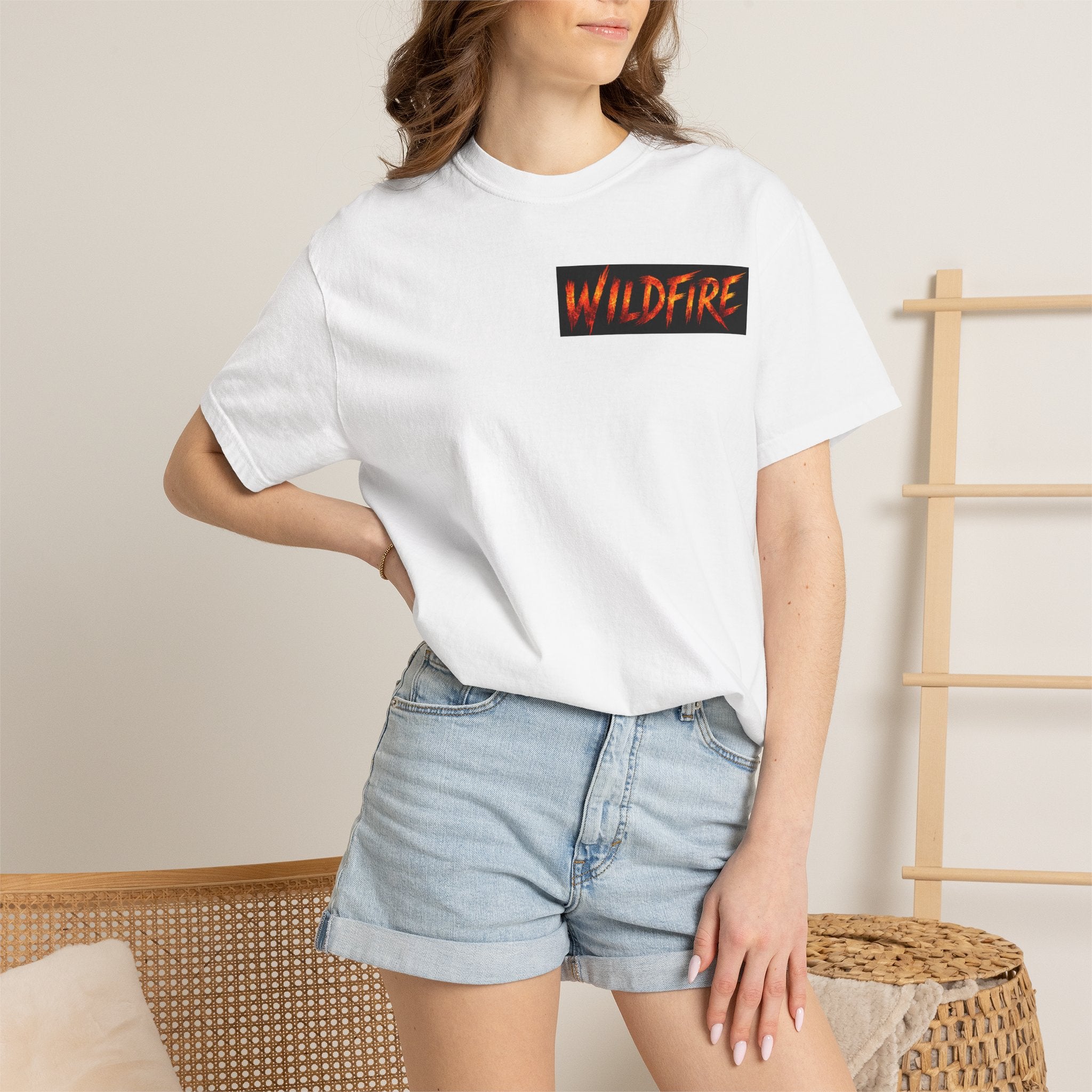 Wildfire Graphic T-Shirt — "Wildfire" Back Print & "Join My Pride" Band Tee