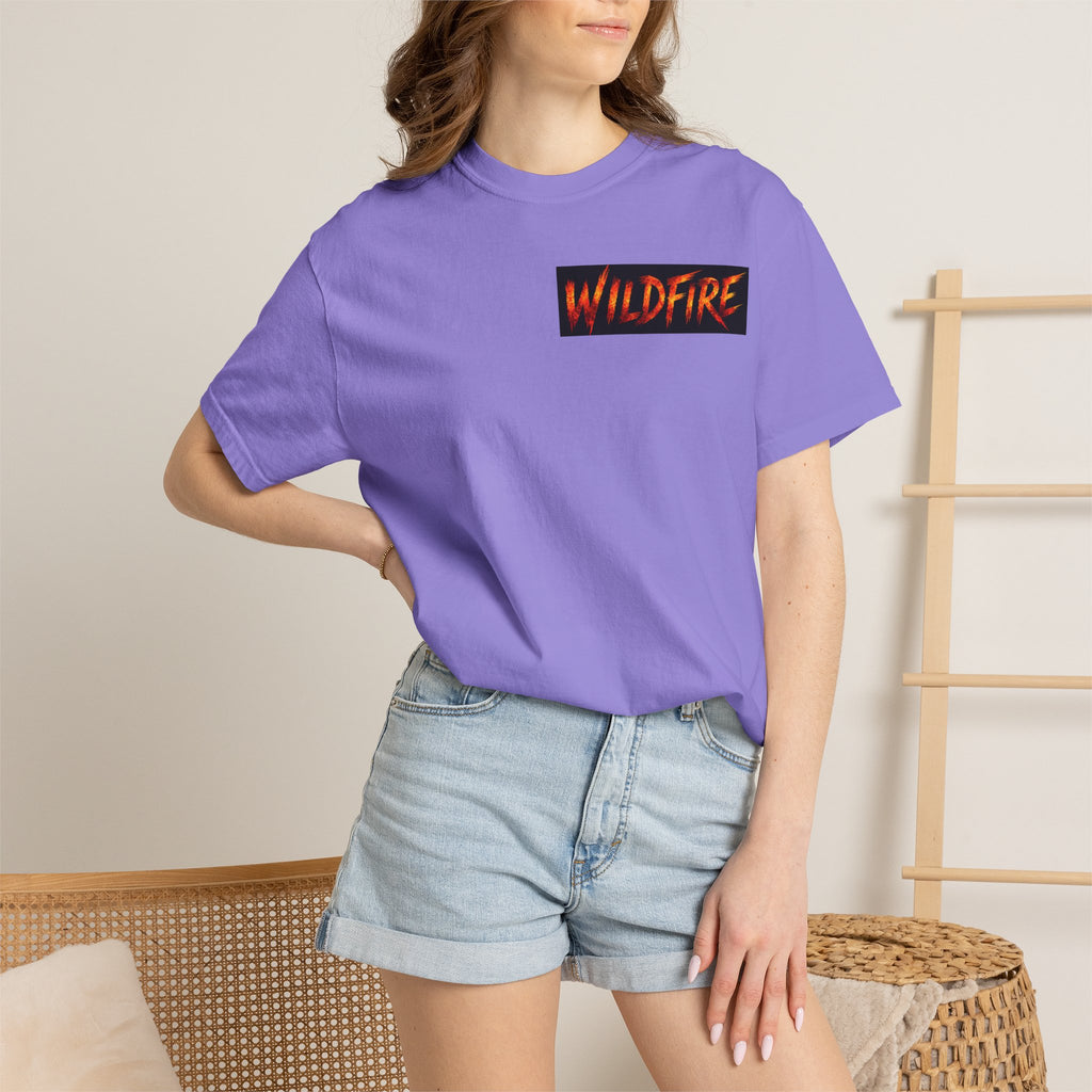 Wildfire Graphic T-Shirt — "Wildfire" Back Print & "Join My Pride" Band Tee